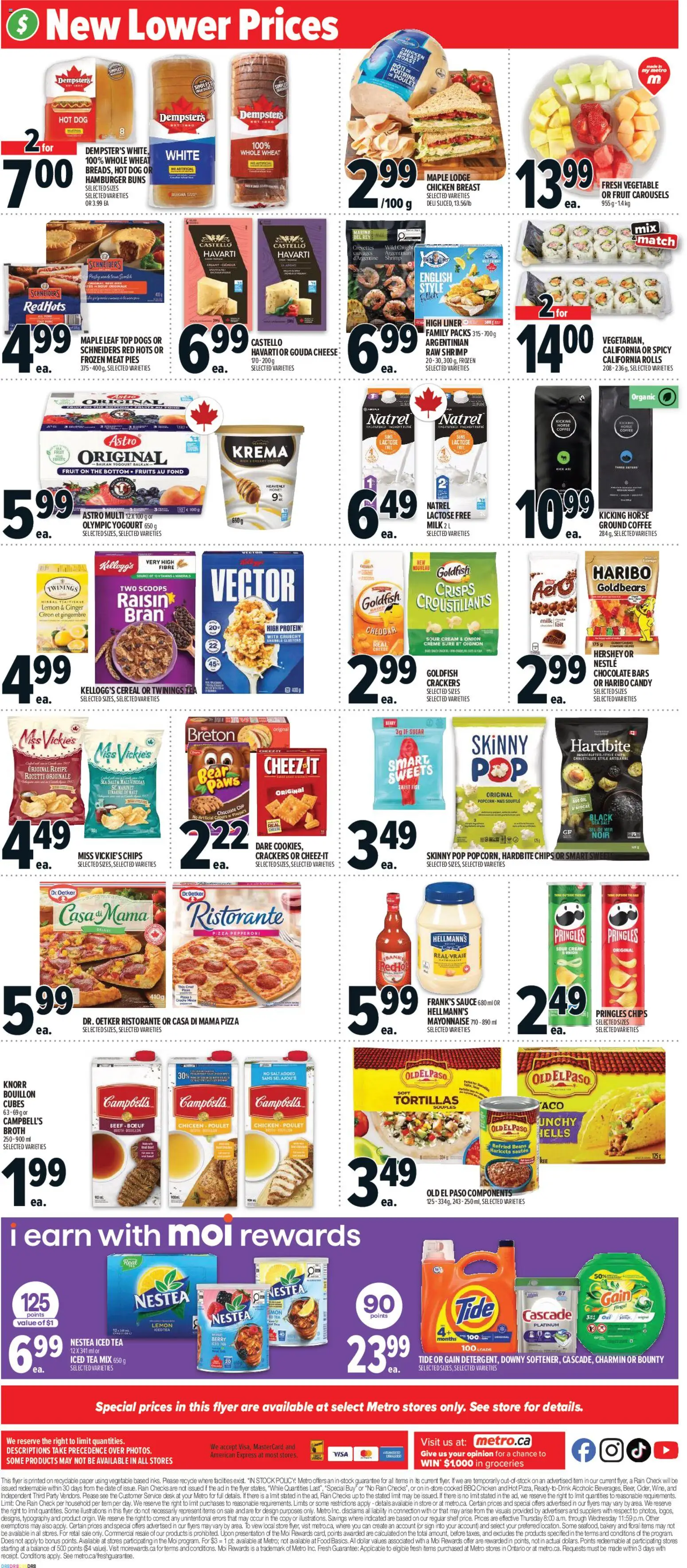 Metro flyer valid from 30.04.2026 | Page: 4 | Products: Bakery, Shelf, Oil, Chicken