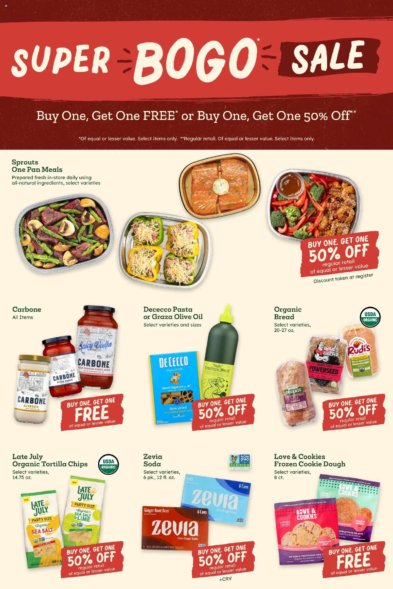Sprouts Weekly Ad - valid from 05.11.2025 | Page: 3 | Products: Pizza, Vodka, Sauce, Salt