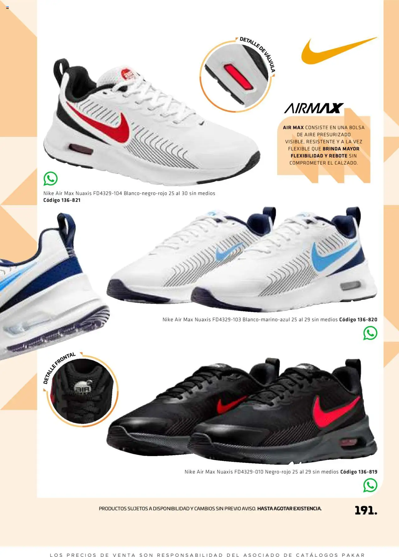 Nuevas ofertas de SC Pakar válidas en toda la República Mexicana desde el 29.08.2025. ¡Encuentra las mejores ofertas en SC Pakar - Catálogo Otoño Men Tomo 1! | Página: 191 | Productos: Bolsa, Flexible