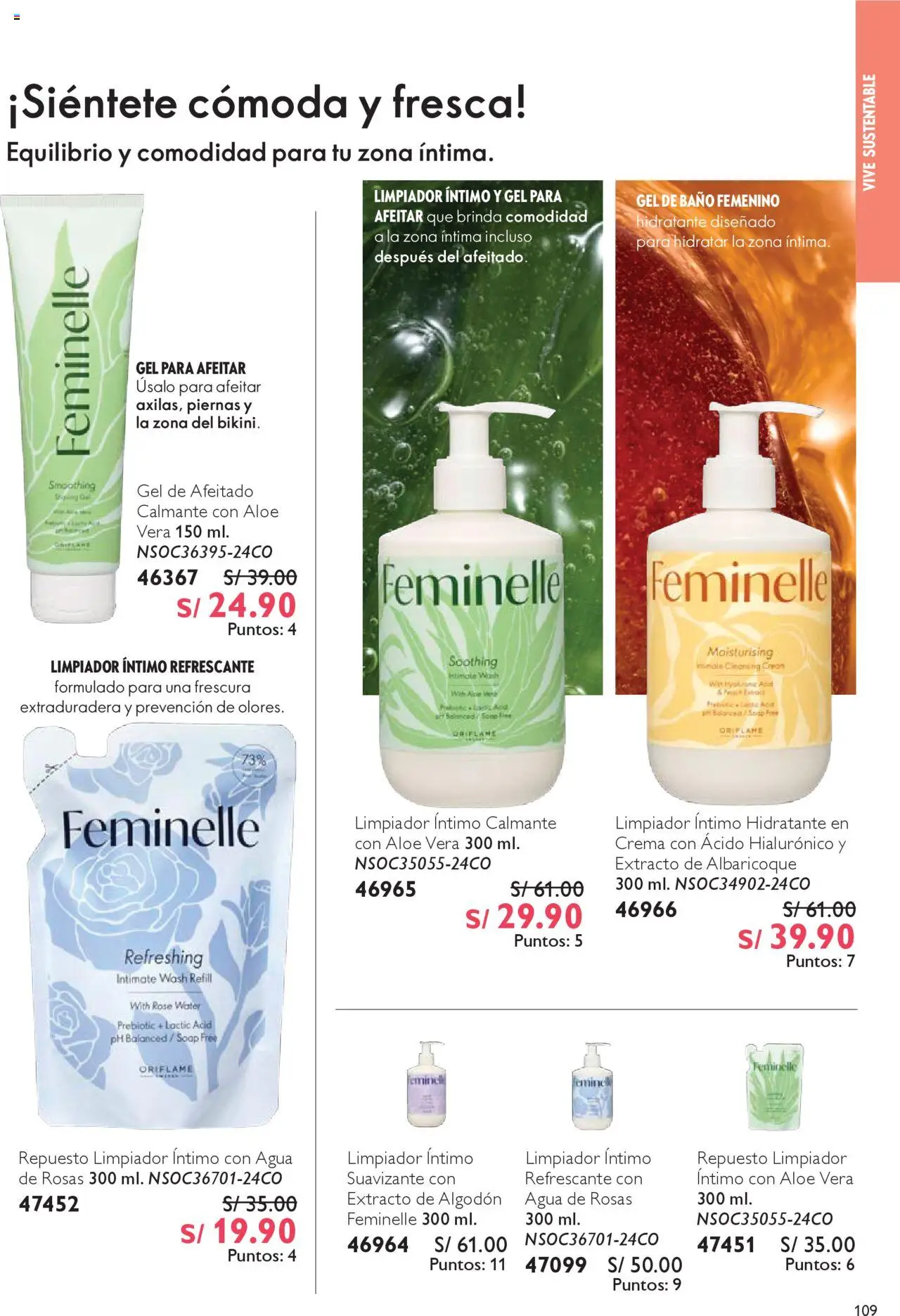 Catálogo Oriflame válido desde 04.10.2025 | Página: 109 | Productos: Cómoda, Baño, Crema