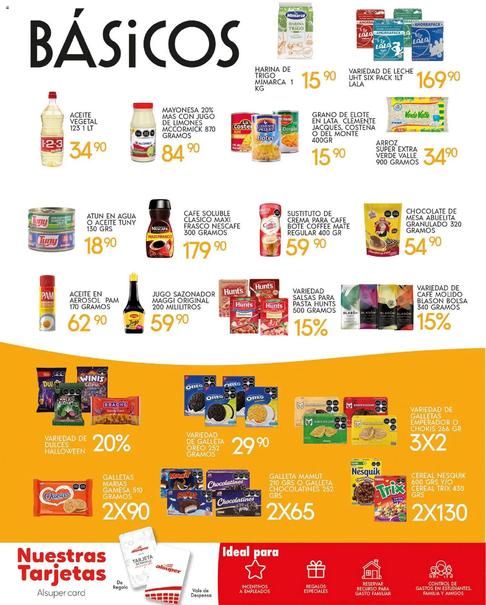 Nuevas ofertas de Alsuper válidas en toda la República Mexicana desde el 28.10.2025. ¡Encuentra las mejores ofertas en Alsuper folleto Saltillo! | Página: 6 | Productos: Frasco, Chocolate, Pasta, Galletas