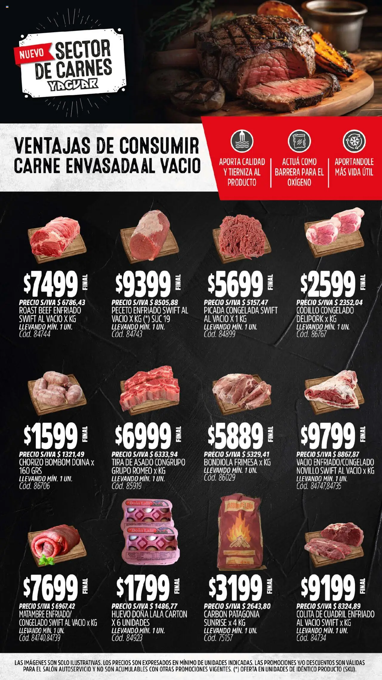 Yaguar catálogo │ válido desde el 16.06.2025 | Página: 9 | Productos: Huevo, Chorizo