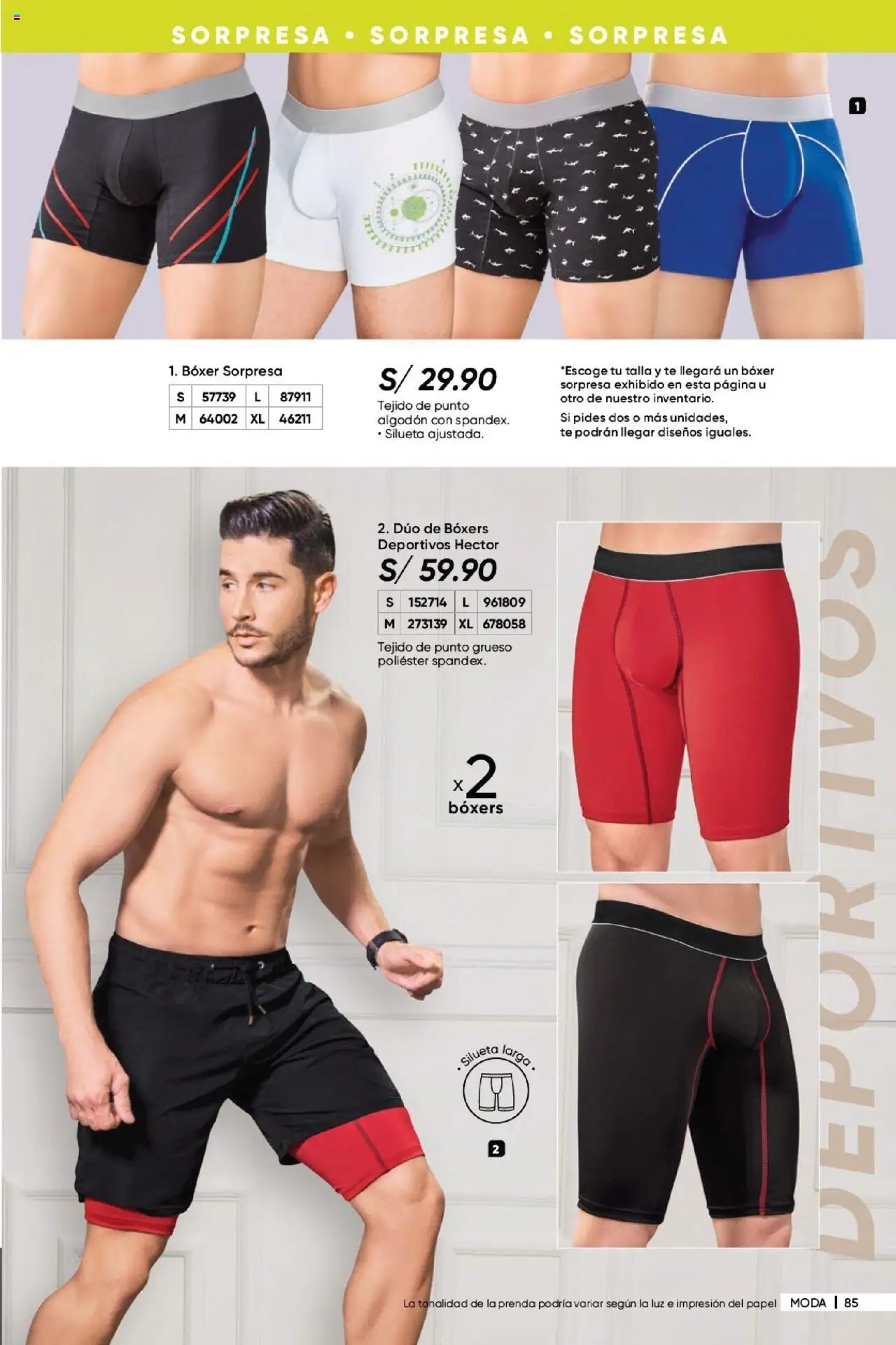 Catálogo Azzorti válido desde 28.05.2025 | Página: 87 | Productos: Té, Boxers