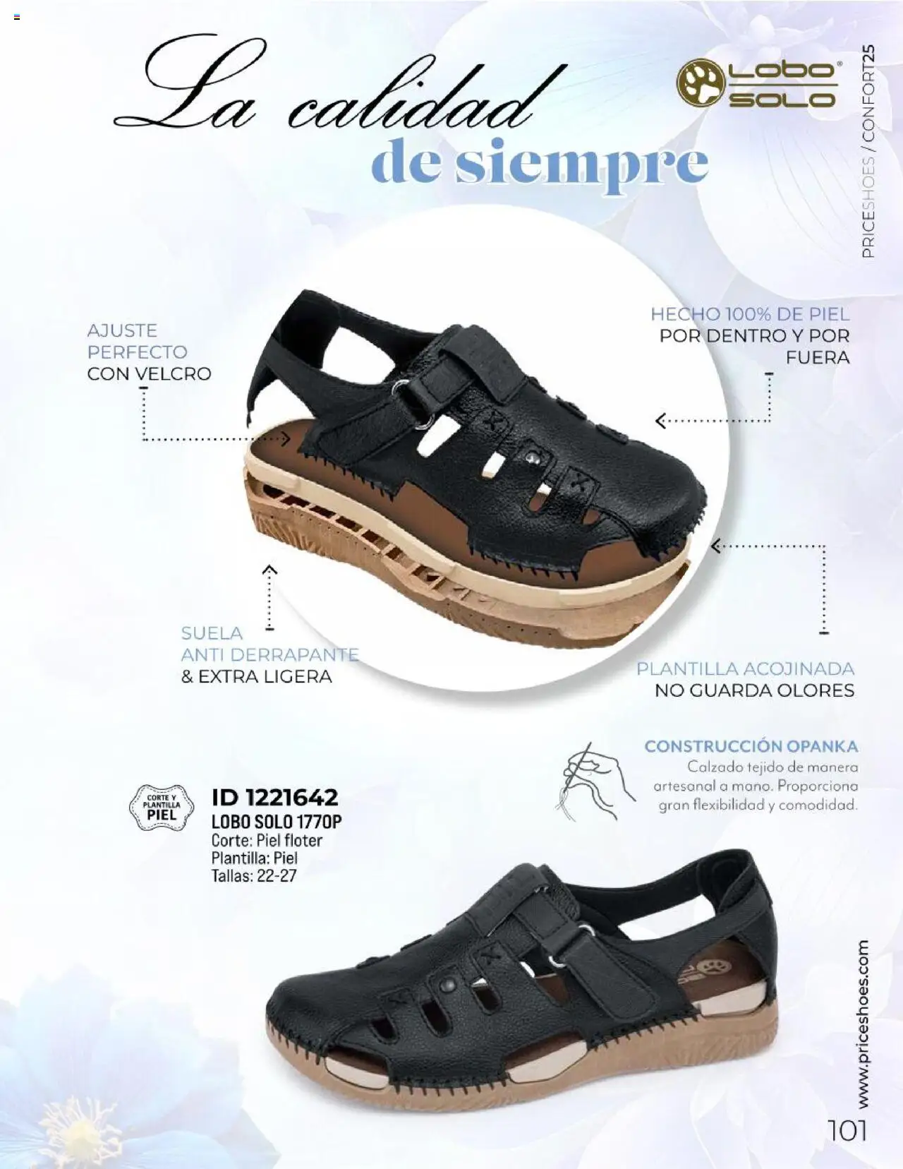 Nuevas ofertas de Price Shoes válidas en toda la República Mexicana desde el 10.02.2025. ¡Encuentra las mejores ofertas en Price Shoes catálogo Confort! | Página: 101