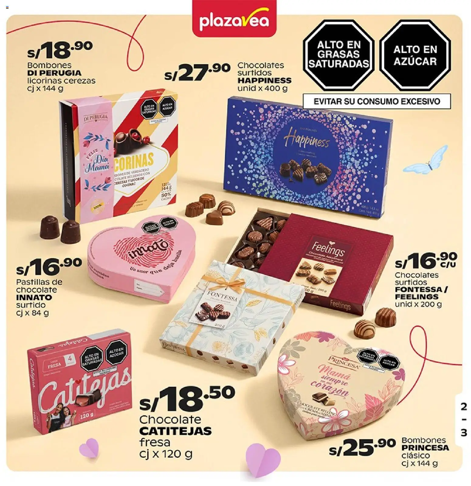 Catálogo Plaza Vea válido desde 27.04.2026 | Página: 3 | Productos: Chocolate
