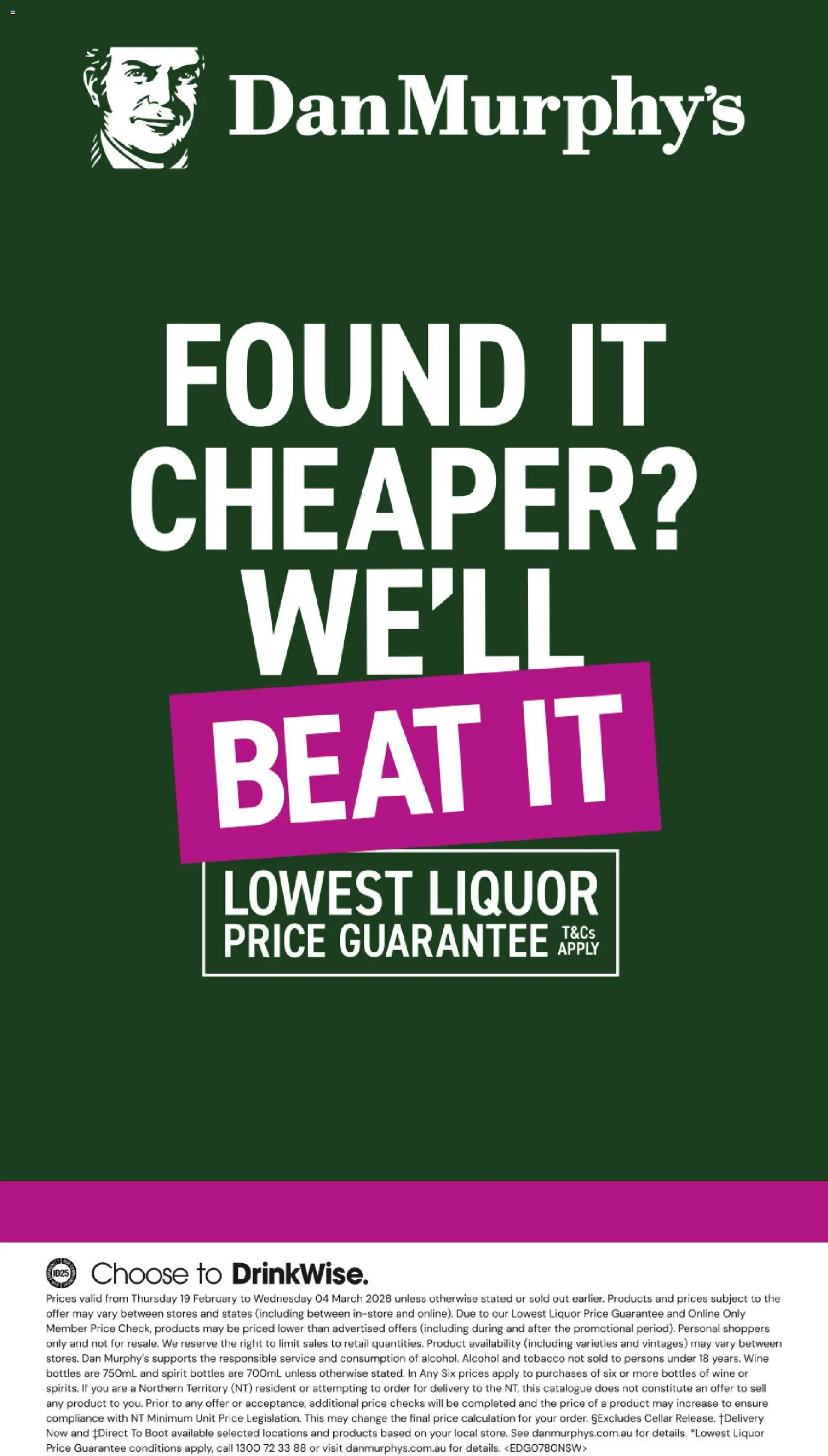 Dan Murphy's catalogue - valid from 19.02.2026 | Page: 39 | Products: Wine