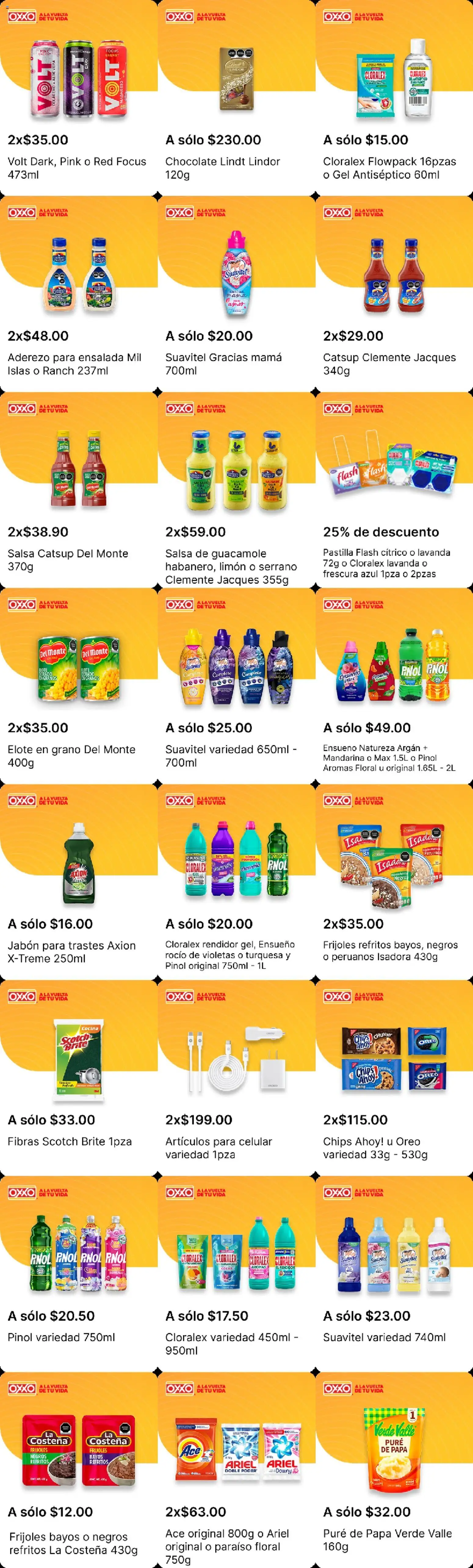 Nuevas ofertas de OXXO válidas en toda la República Mexicana desde el 06.11.2025. ¡Encuentra las mejores ofertas en OXXO folleto! | Página: 5 | Productos: Aderezo, Limón, Chocolate, Catsup