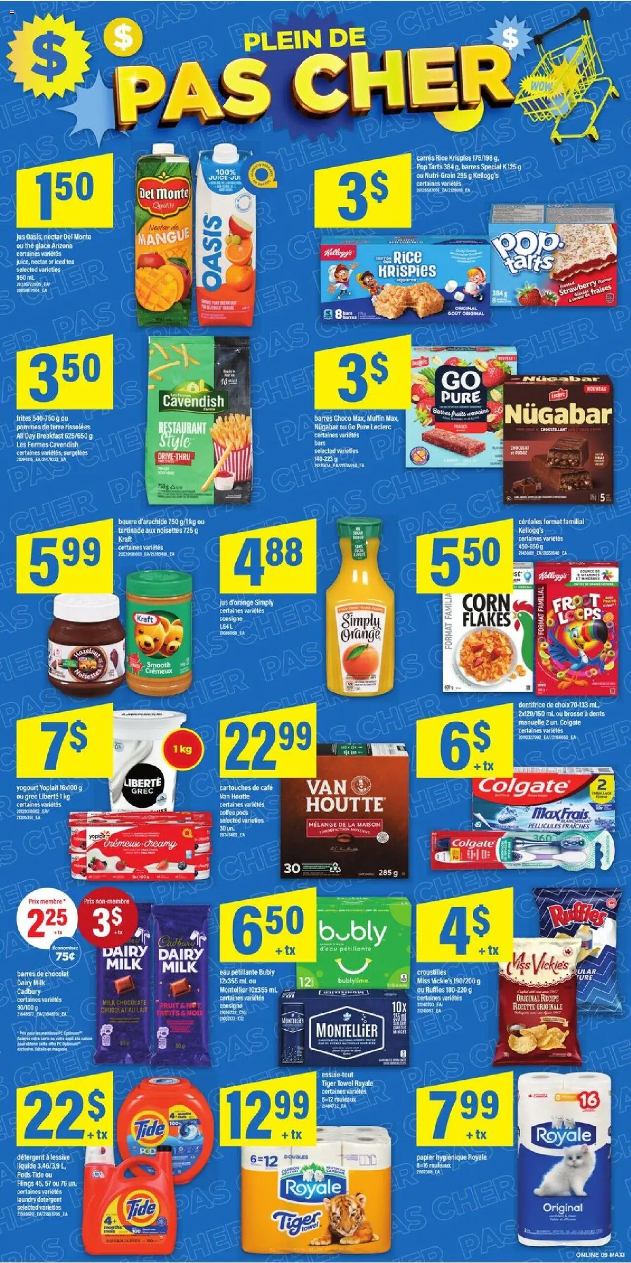 Maxi flyer valid from 02.10.2025 | Page: 13 | Products: Rice, Tea, Milk, Chocolate