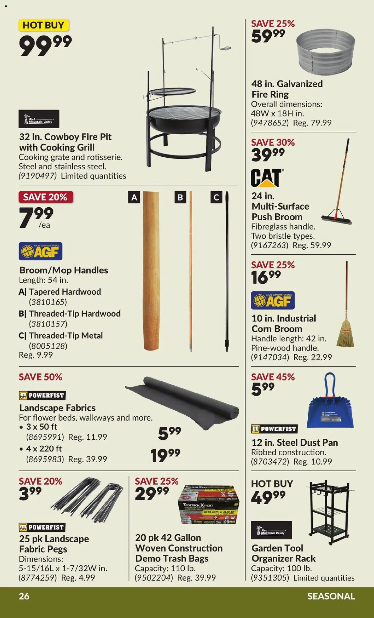 Princess Auto flyer valid from 21.04.2026 | Page: 31 | Products: Grill, Grate