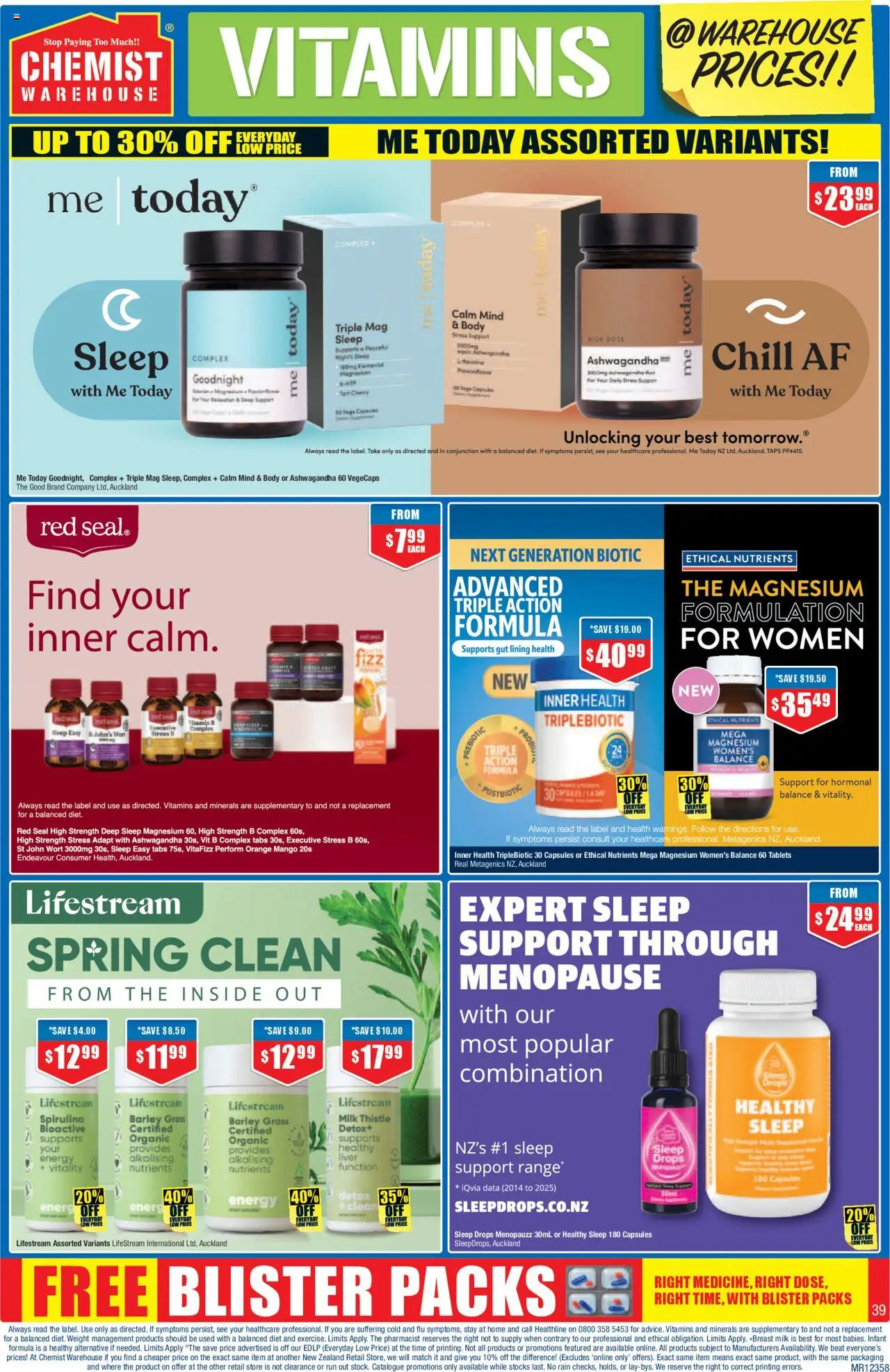 Chemist Warehouse catalogue from 02.10.2025 | Page: 39