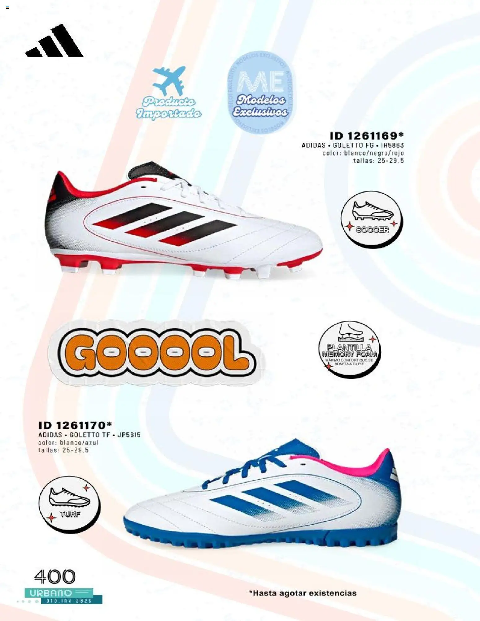 Nuevas ofertas de Price Shoes válidas en toda la República Mexicana desde el 04.12.2025. ¡Encuentra las mejores ofertas en Price Shoes catálogo Urbano! | Página: 400