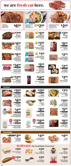 Preview of ShopRite weekly ads valid from 22.01.2026 | Page: 2 | Products: Basket, Pork, Cookies, Seafood