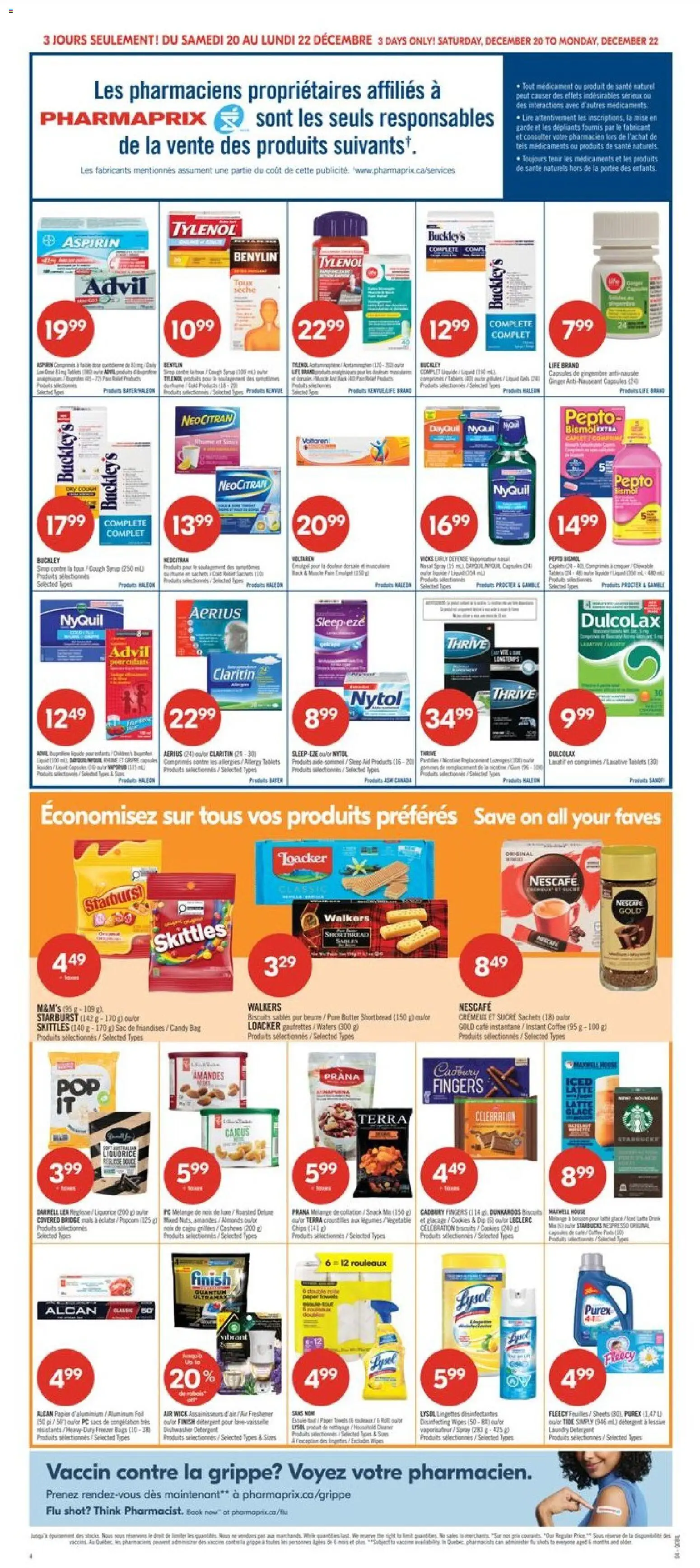 Pharmaprix flyer valid from 20.12.2025 | Page: 6 | Products: Nuts, PC, Freezer, Dishwasher