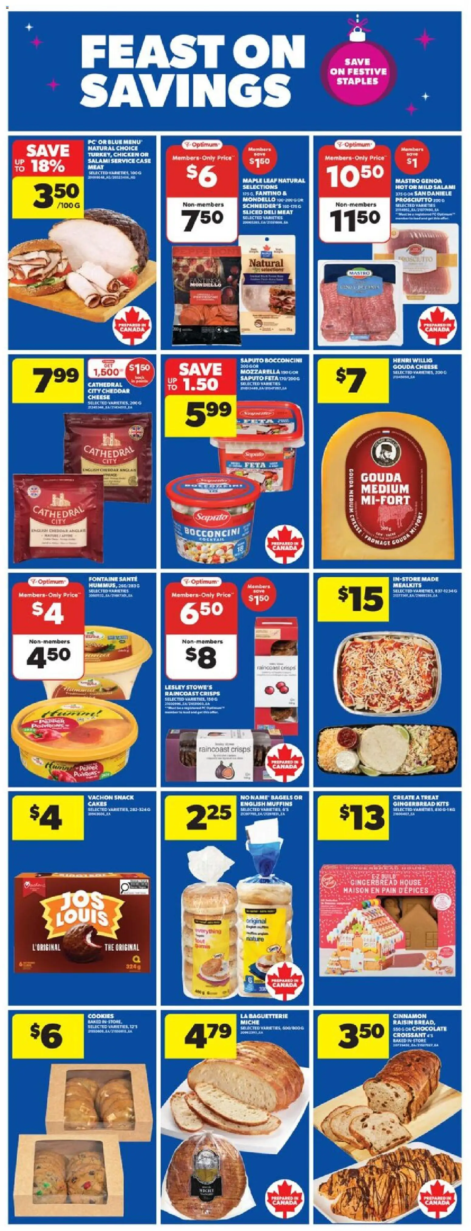 Real Canadian Superstore flyer valid from 20.11.2025 | Page: 16 | Products: PC, Chocolate, Salami, Chicken