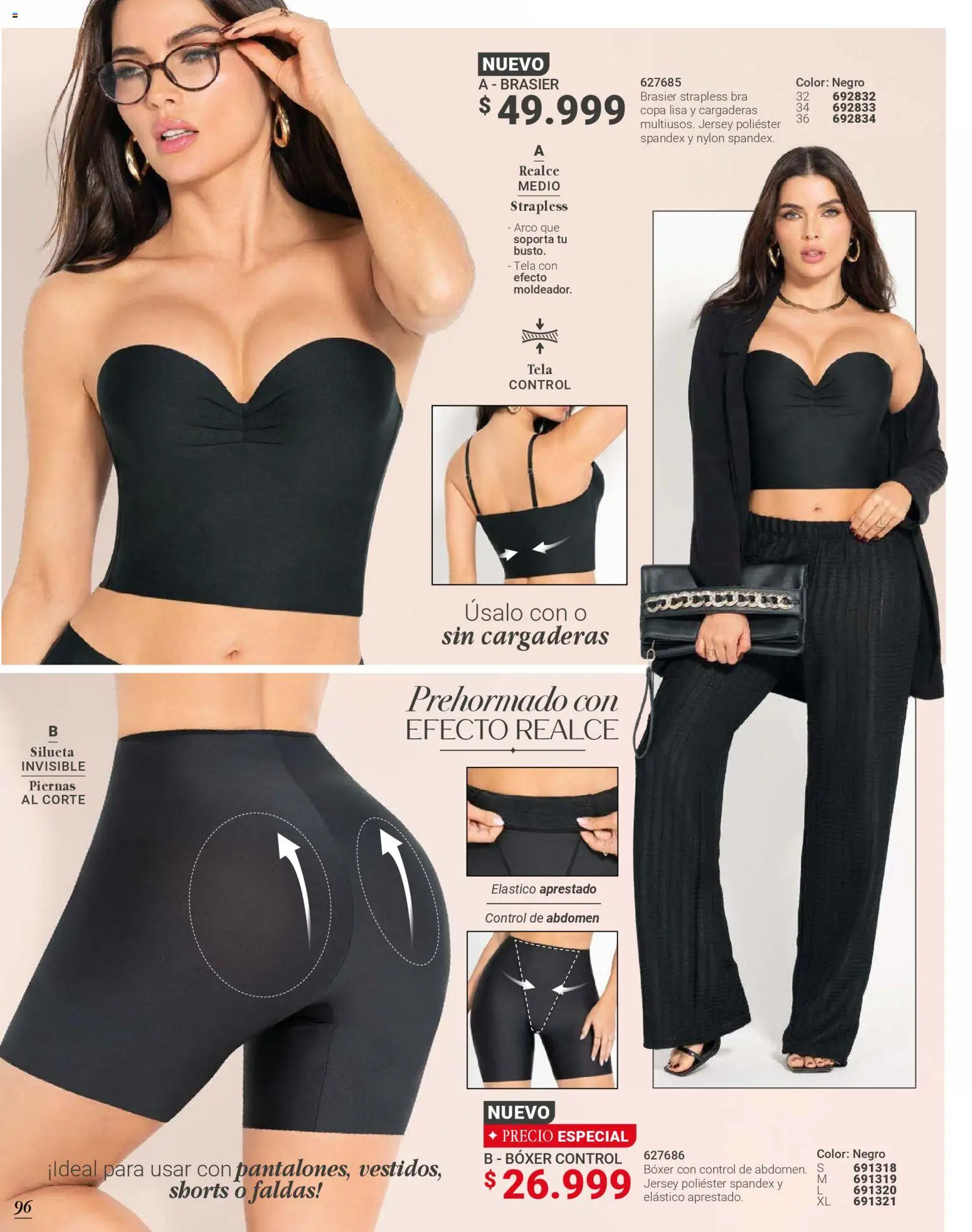 Carmel revista - valida desde el 29.10.2025 | Página: 96 | Productos: Brasier, Faldas