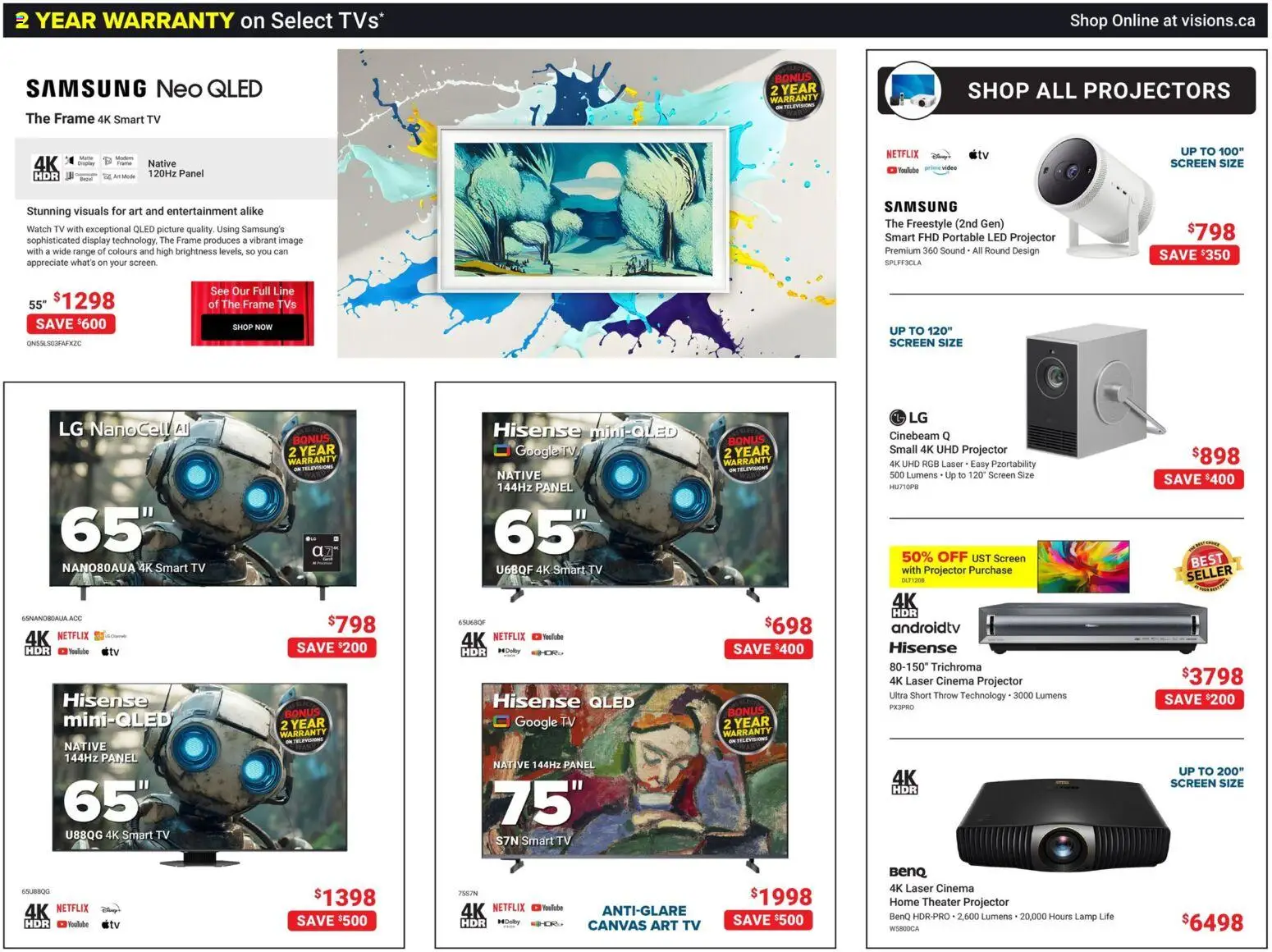Visions flyer valid from 17.10.2025 | Page: 5 | Products: Watch, Tv, Video, Lamp