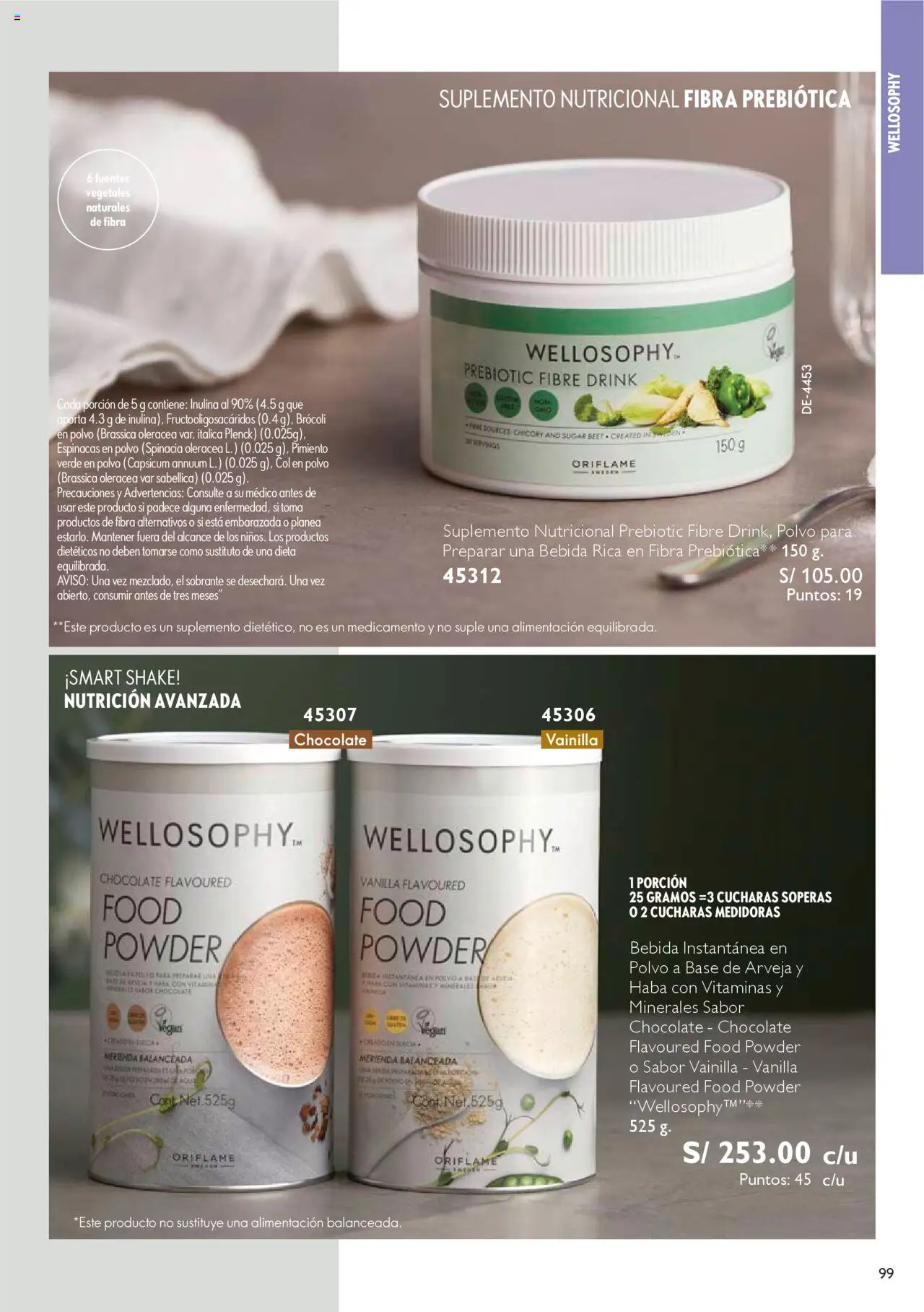 Catálogo Oriflame válido desde 04.10.2025 | Página: 99 | Productos: Chocolate, Polvo