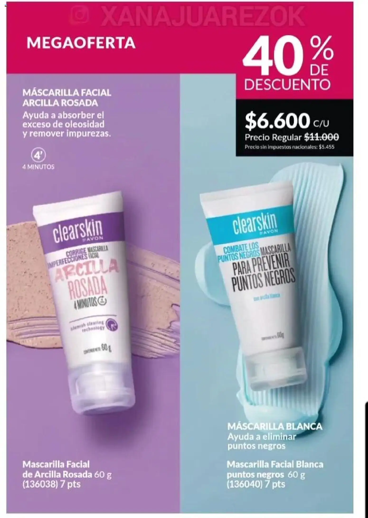 Catálogo AVON Campaña 15/2025 │ válido desde el 23.10.2025 | Página: 170 | Productos: Mascarilla