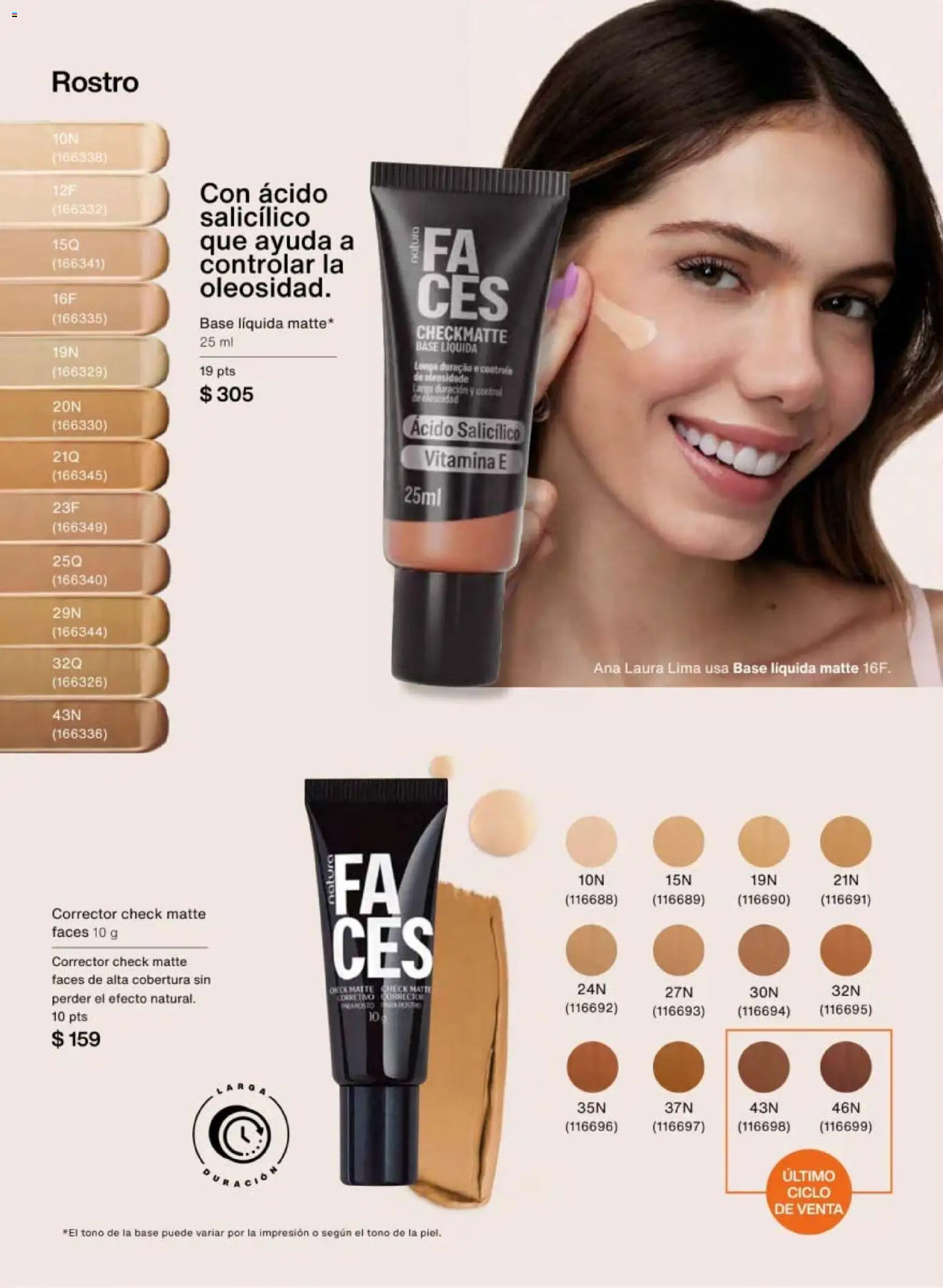 Nuevas ofertas de Natura válidas en toda la República Mexicana desde el 30.01.2026. ¡Encuentra las mejores ofertas en Natura campaña 3 2026! | Página: 92 | Productos: Lima, Corrector