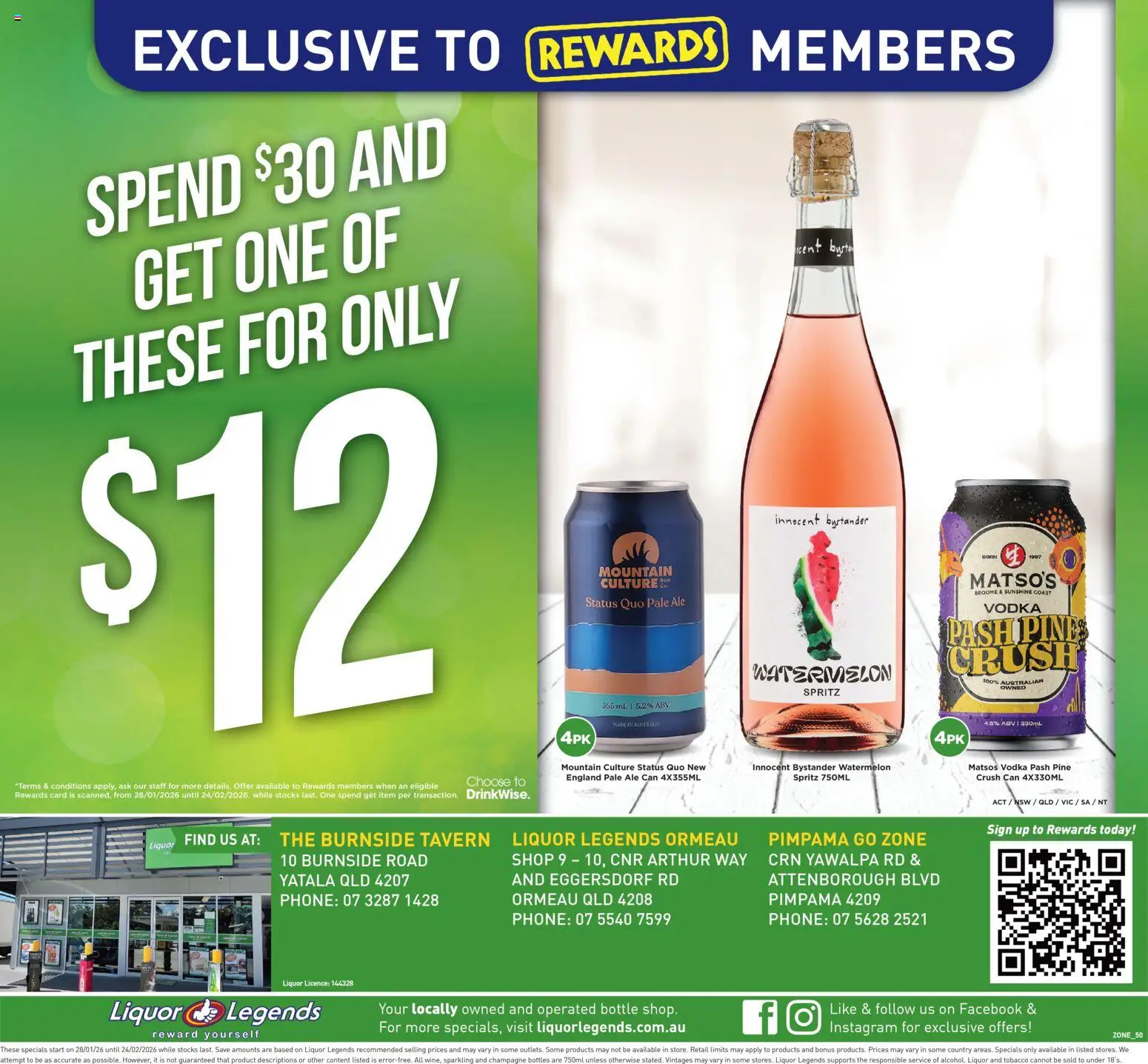 Liquor Legends catalogue - valid from 28.01.2026 | Page: 8 | Products: Vodka, Watermelon, Phone