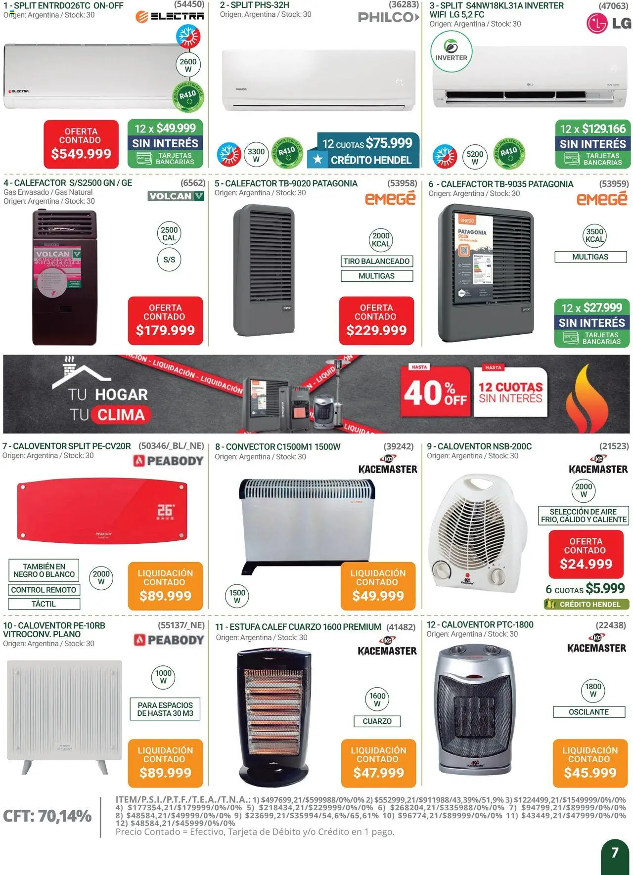 Hendel catálogo │ válido desde el 01.08.2025 | Página: 7 | Productos: Calefactor, Control remoto