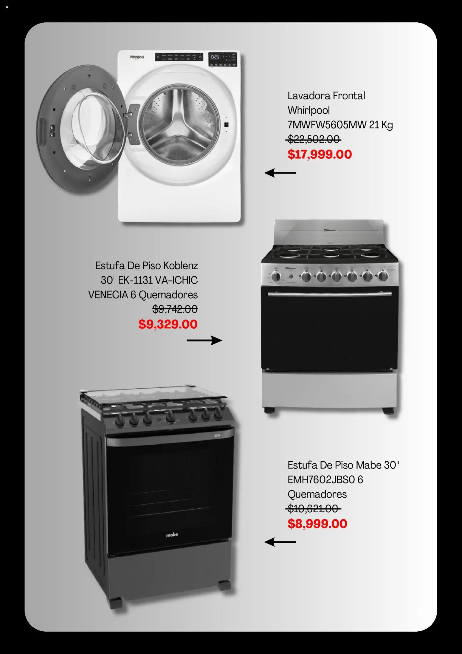 Nuevas ofertas de Muebles America válidas en toda la República Mexicana desde el 13.01.2026. ¡Encuentra las mejores ofertas en Muebles America catálogo! | Página: 5 | Productos: Lavadora