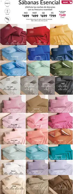 Vista previa de Colchas Concord catálogo, nuevo folleto de la tienda, válido en México a partir del 01.02.2026 | Página: 89