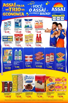 Encarte Assaí Atacadista - RR - Pré-Visualização do folheto da loja Assaí Atacadista, válido de 13.02.2026