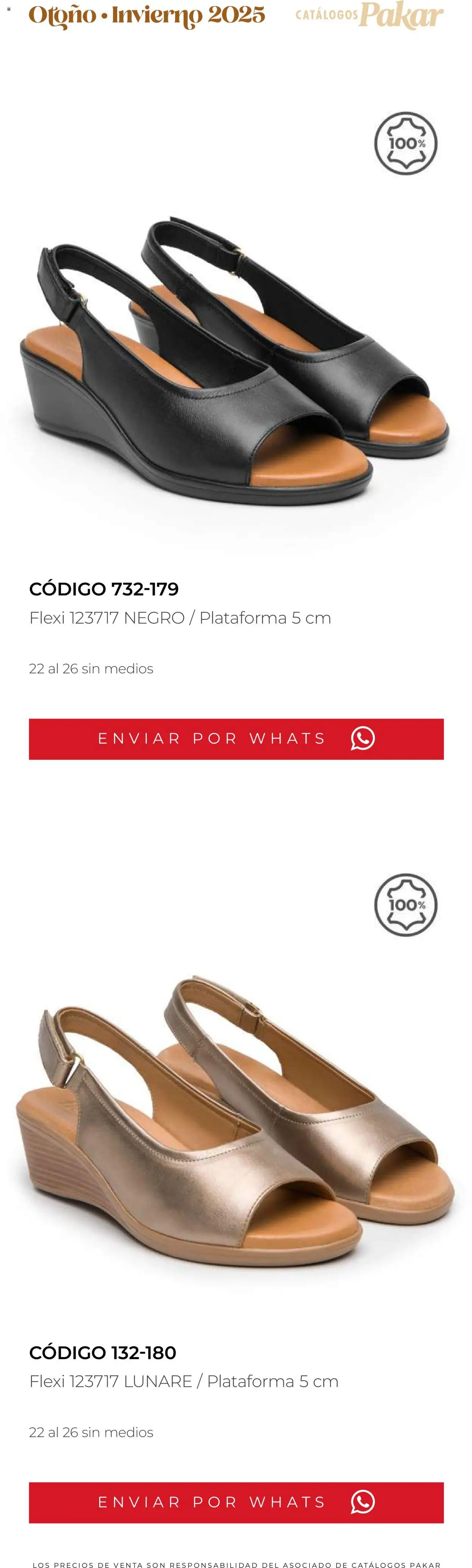 Nuevas ofertas de SC Pakar válidas en toda la República Mexicana desde el 10.10.2025. ¡Encuentra las mejores ofertas en SC Pakar - Catálogo Flexi otoño / invierno! | Página: 171