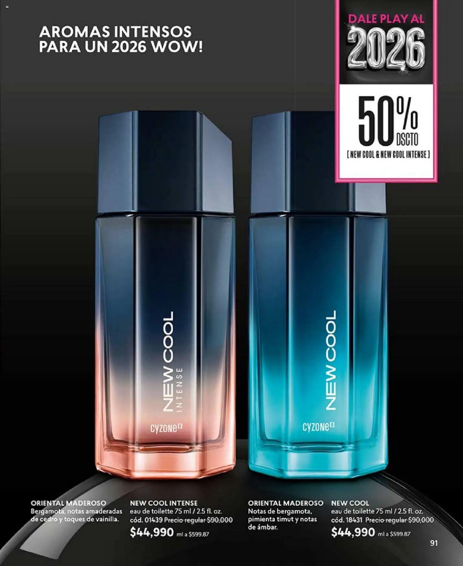 CyZone revista - valida desde el 01.01.2026 | Página: 91 | Productos: Pimienta, Eau de toilette