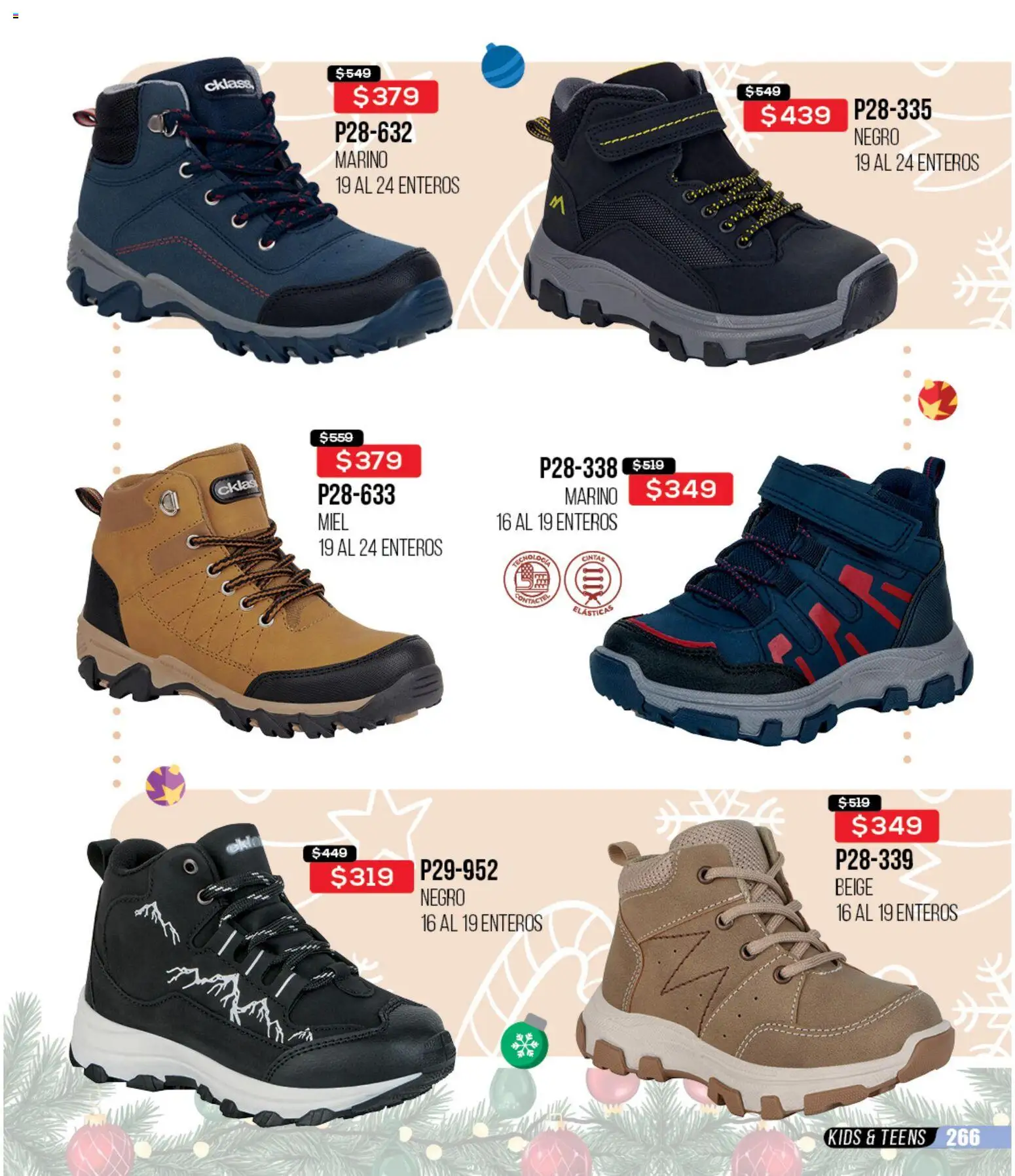 Nuevas ofertas de Cklass válidas en toda la República Mexicana desde el 30.11.2025. ¡Encuentra las mejores ofertas en Cklass catálogo Rebajas Navideñas Calzado! | Página: 267