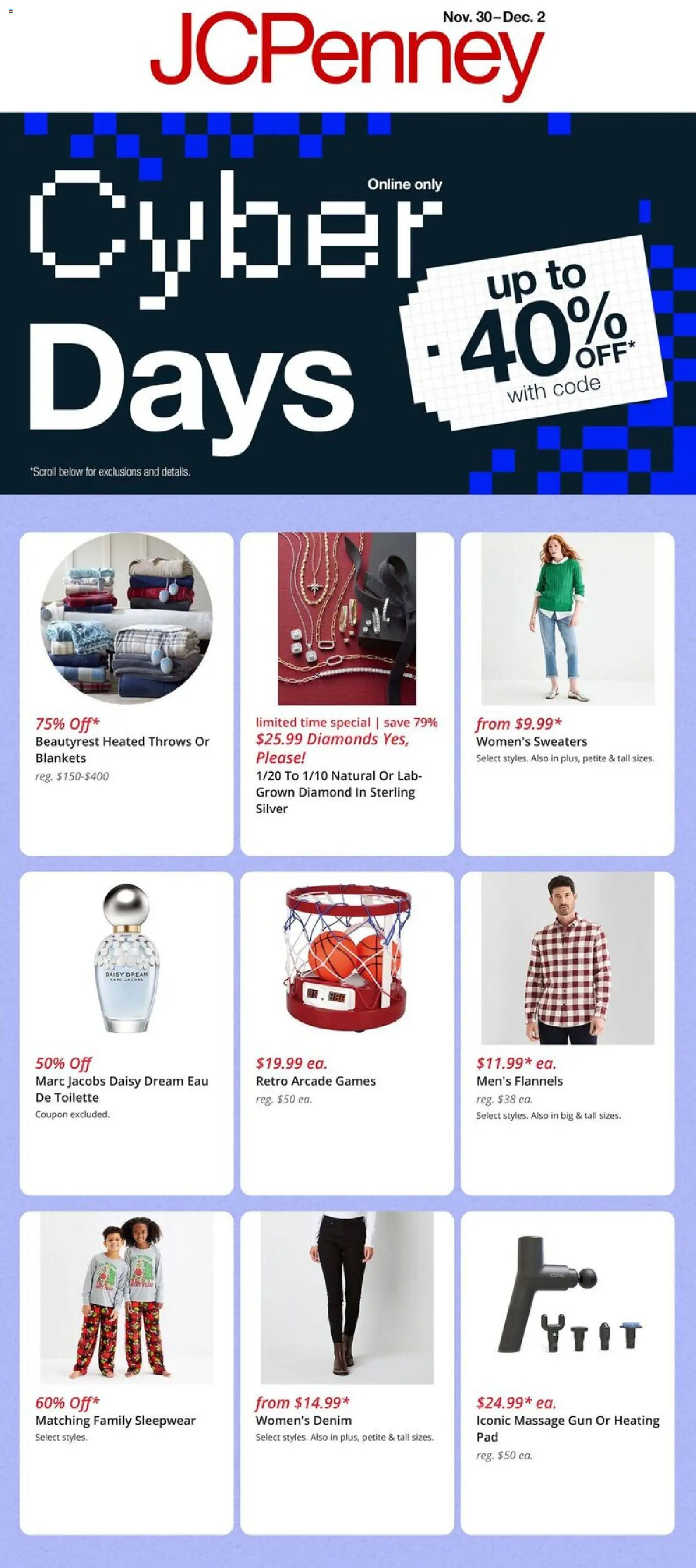 JCPenney Cyber Sale - valid from 30.11.2025 | Page: 1 | Products: Gun
