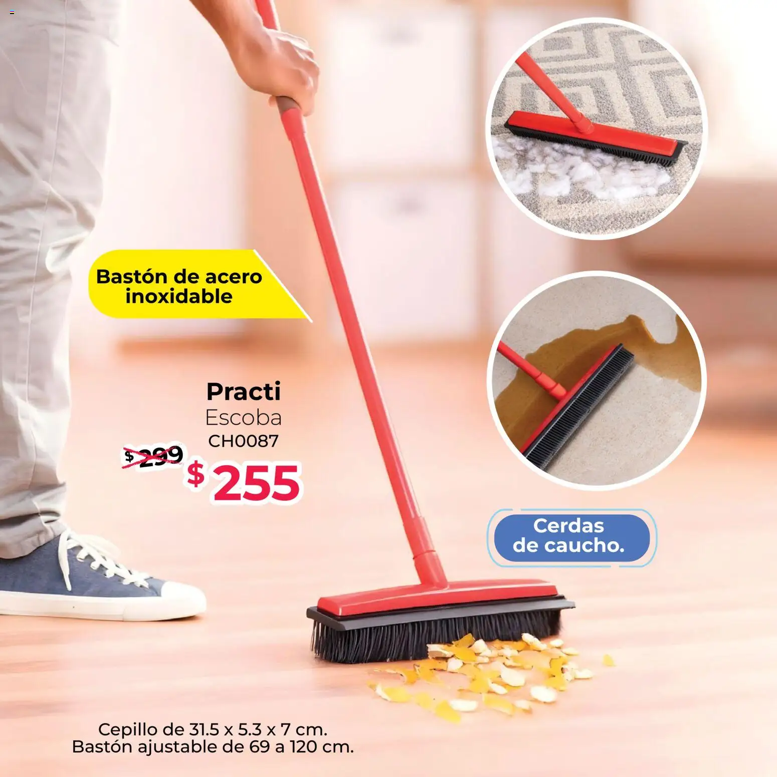 Nuevas ofertas de Colchas Concord válidas en toda la República Mexicana desde el 01.01.2026. ¡Encuentra las mejores ofertas en Colchas Concord catálogo! | Página: 161 | Productos: Cepillo, Escoba