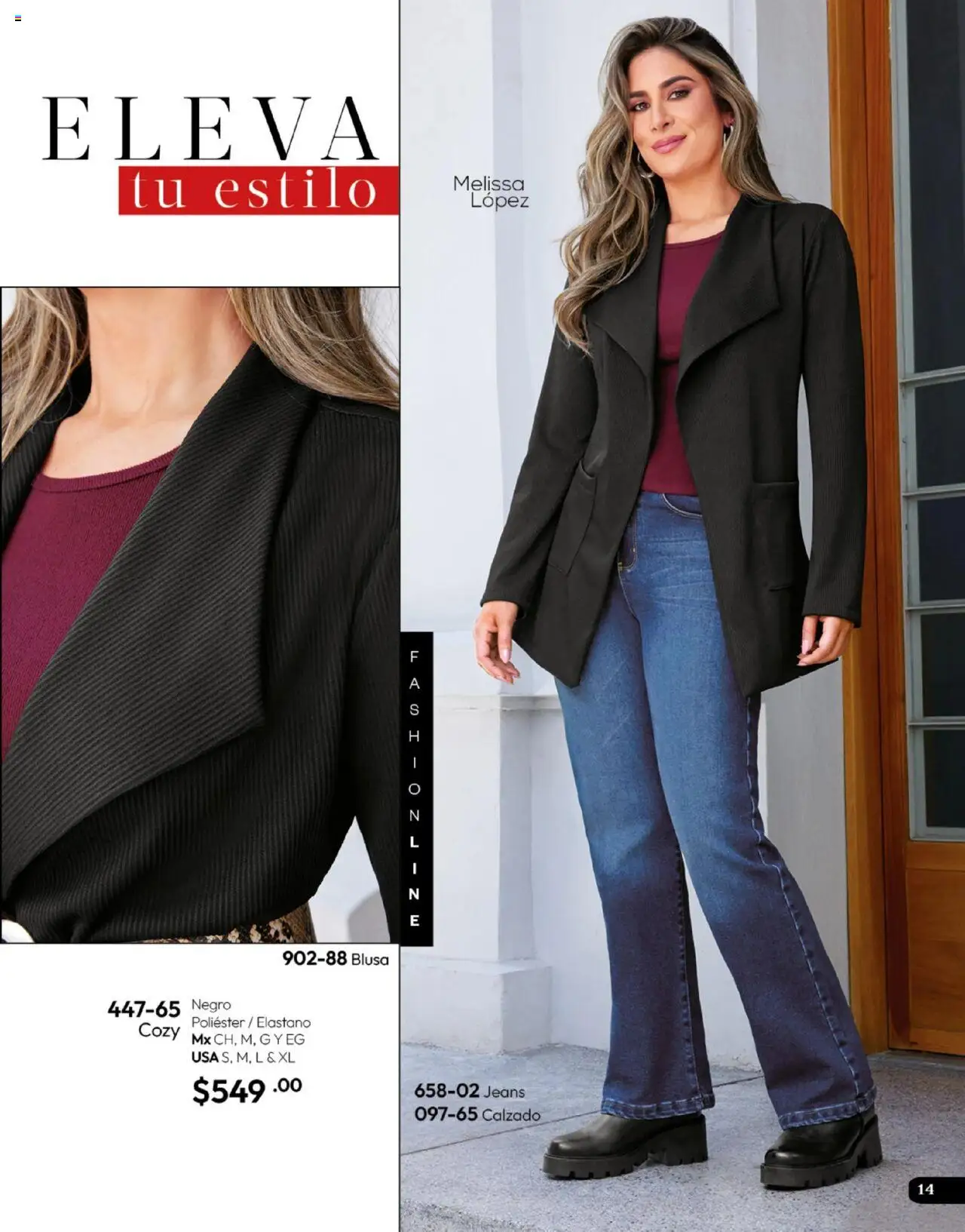 Nuevas ofertas de Cklass válidas en toda la República Mexicana desde el 16.09.2025. ¡Encuentra las mejores ofertas en Cklass - Catálogo Invierno! | Página: 15 | Productos: Blusa