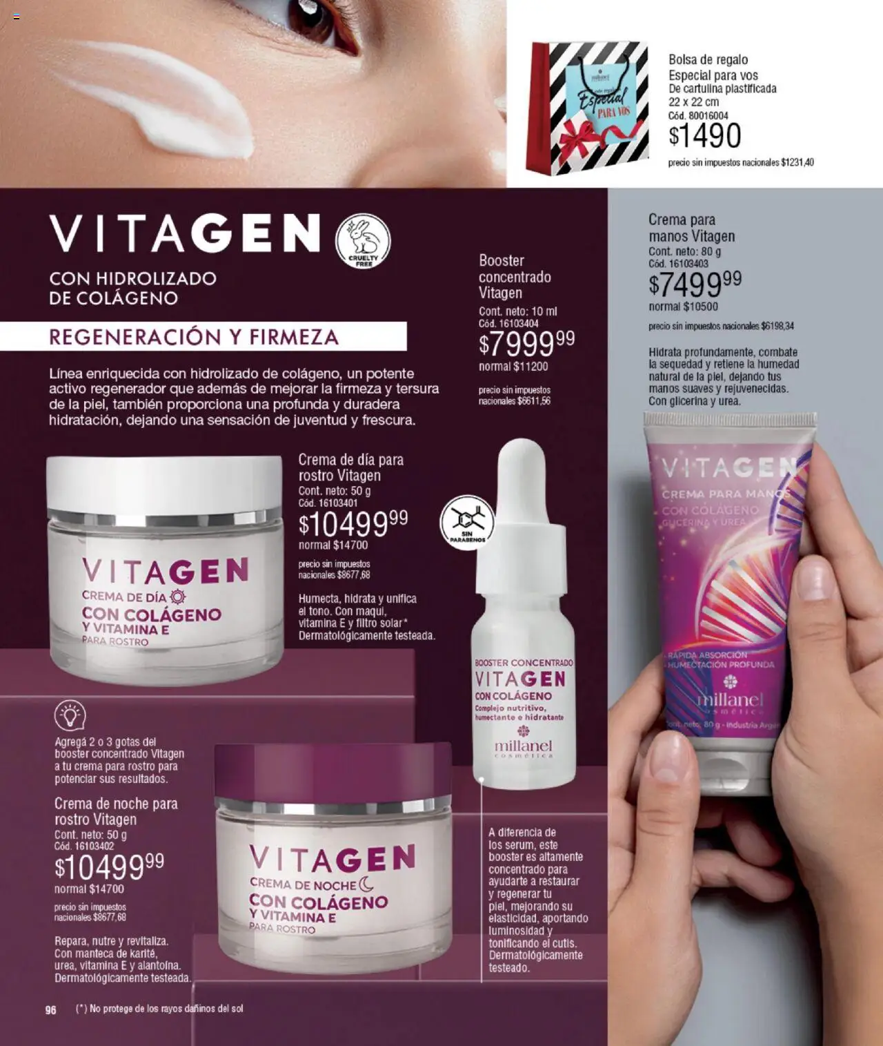 Millanel catálogo │ válido desde el 15.09.2025 | Página: 96 | Productos: Bolsa, Manteca, Crema