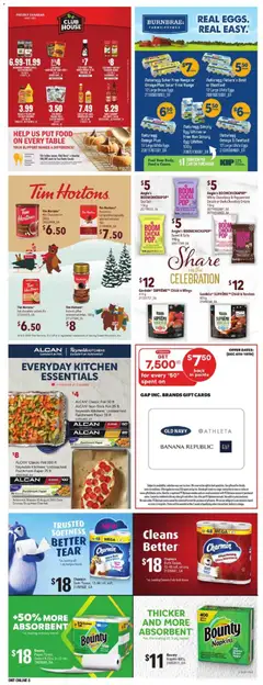 Preview of Loblaws weekly flyer / circulaire from shop Loblaws valid from 04.12.2025 | Page: 25 | Products: PC, Table, Bath, Eggs