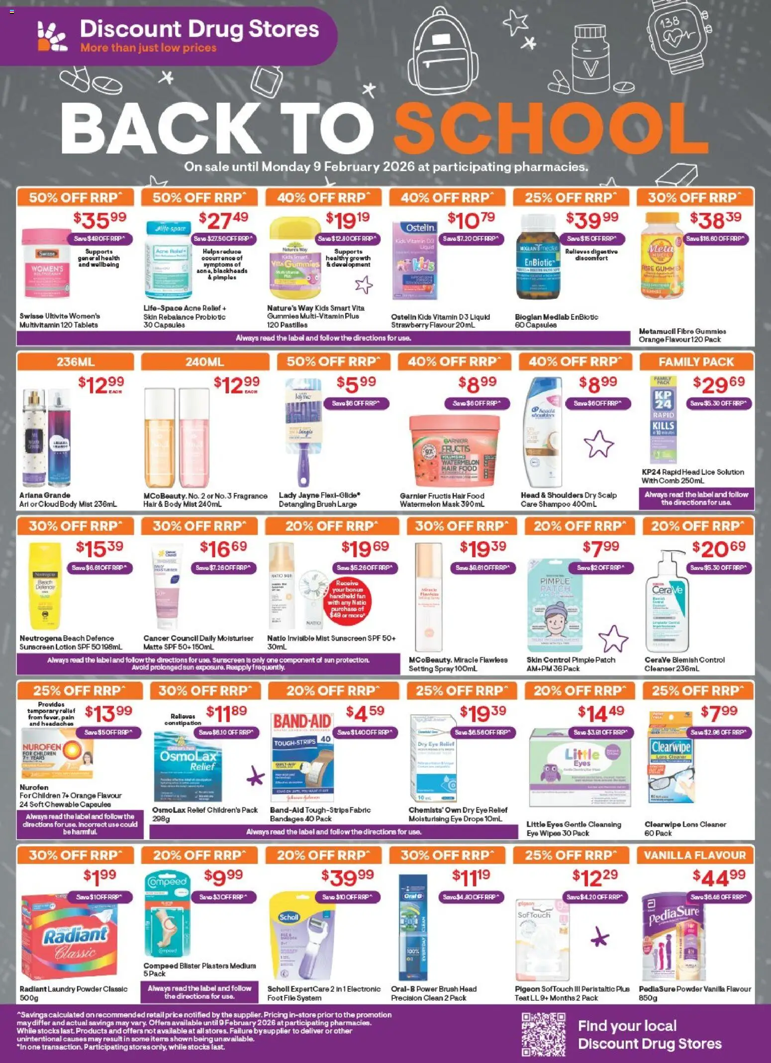 Discount Drug Stores catalogue - valid from 23.01.2026 | Page: 1 | Products: Fragrance, Cleaner, Mask, Acne