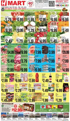 Preview of Hmart weekly ads valid from 06.02.2026