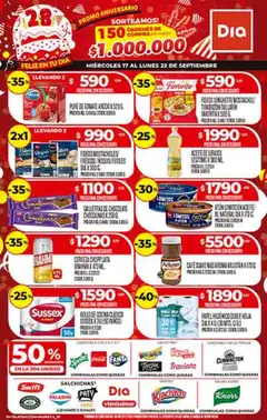 Vista previa Supermercado DIA Ofertas válido desde el 17.09.2025