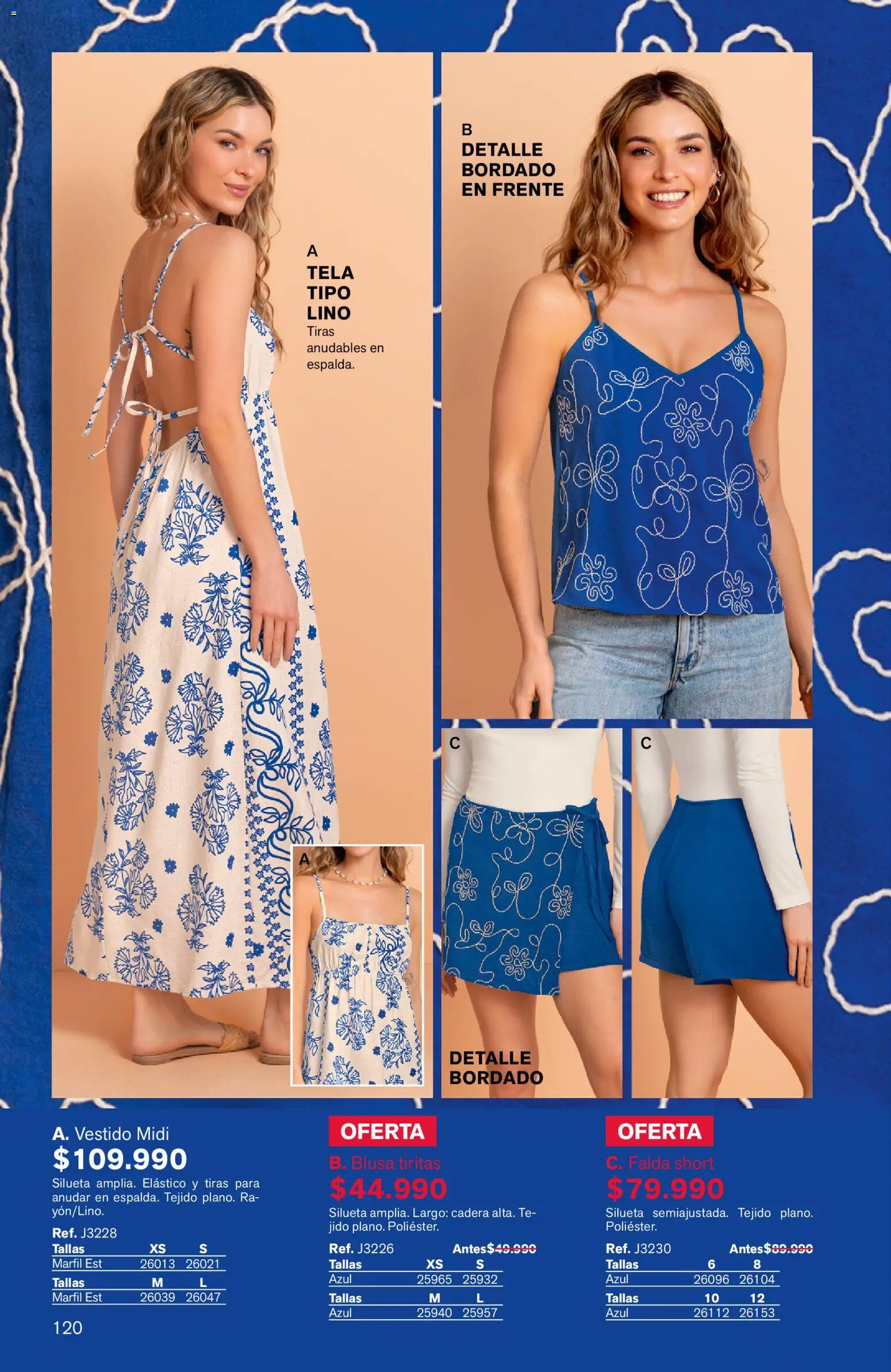 Leonisa revista - valida desde el 03.04.2026 | Página: 120 | Productos: Té, Falda, Short, Vestido