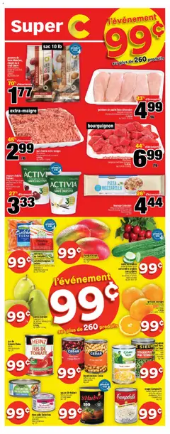 Preview of Super C weekly flyer / circulaire from shop Super C valid from 23.10.2025