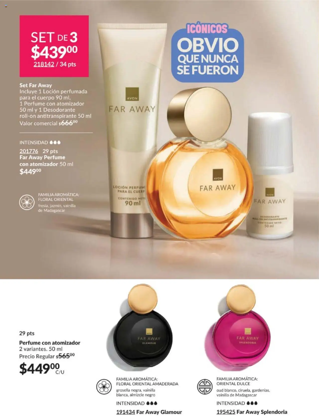 Nuevas ofertas de AVON válidas en toda la República Mexicana desde el 09.10.2025. ¡Encuentra las mejores ofertas en AVON - Campaña 16 2025! | Página: 108 | Productos: Desodorante, Antitranspirante, Loción, Perfume