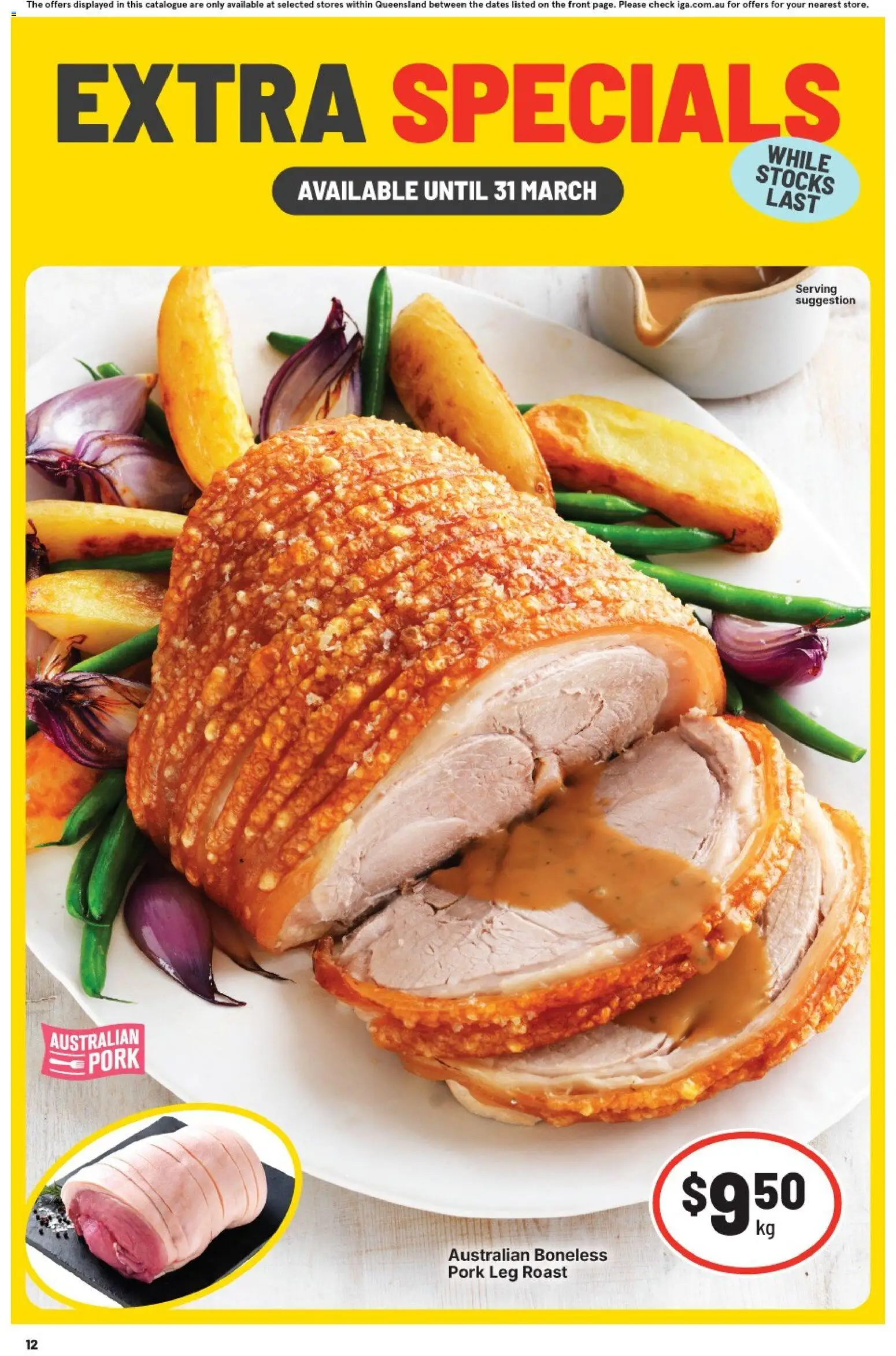 IGA catalogue - valid from 11.03.2026 | Page: 14 | Products: Pork