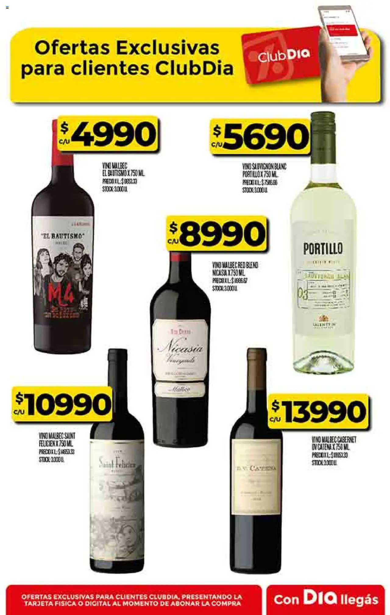 Supermercado DIA Ofertas │ válido desde el 20.08.2025 | Página: 50 | Productos: Vino