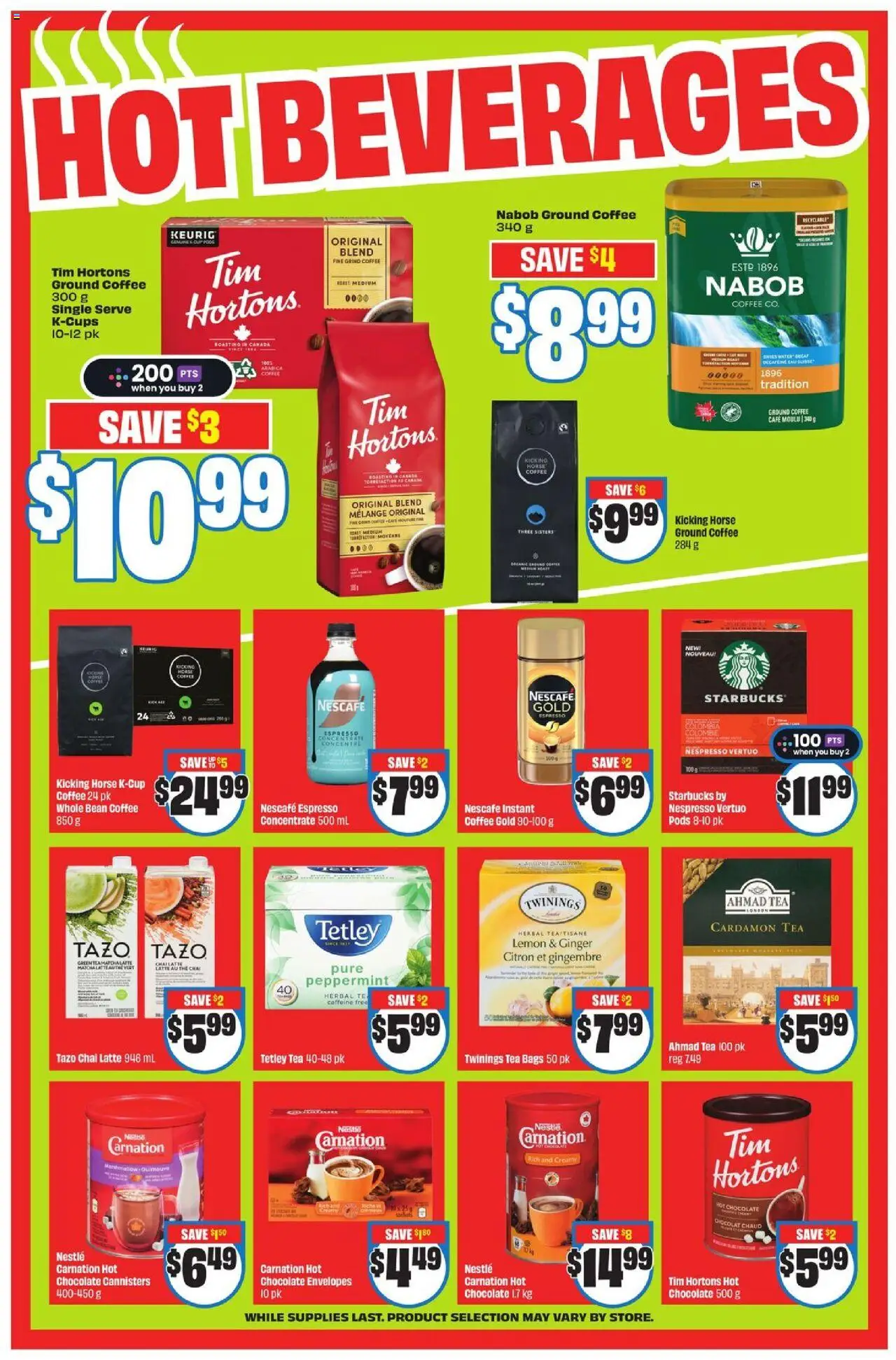 FreshCo flyer valid from 18.09.2025 | Page: 5 | Products: Tea, Coffee, Chocolate