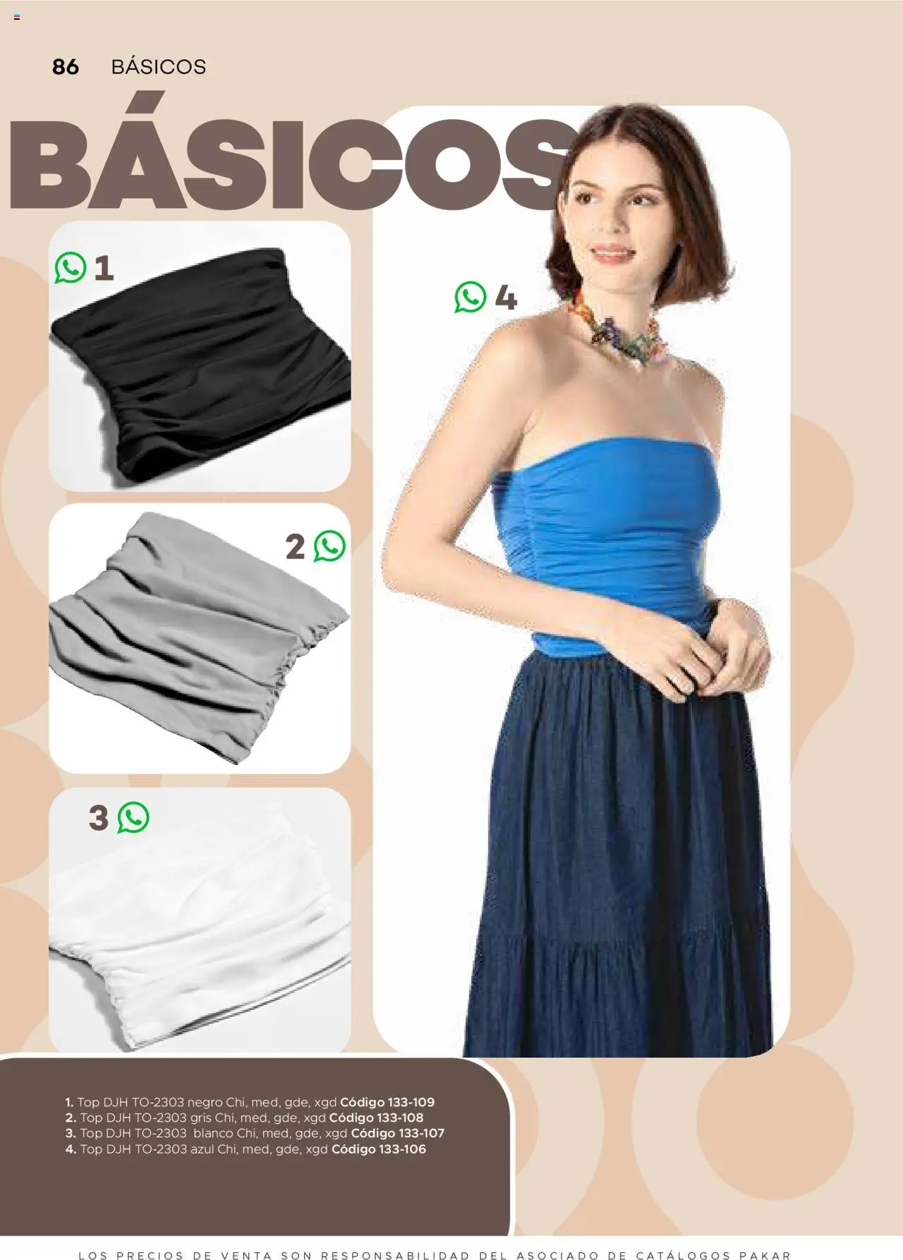 Nuevas ofertas de SC Pakar válidas en toda la República Mexicana desde el 31.01.2025. ¡Encuentra las mejores ofertas en SC Pakar catálogo Ropa! | Página: 86 | Productos: Top
