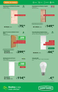 Lojas Quero-Quero Folheto - válido de 16.09.2025 | Página: 15 | Produtos: Lâmpada, Porta, Guarnição, Fechadura