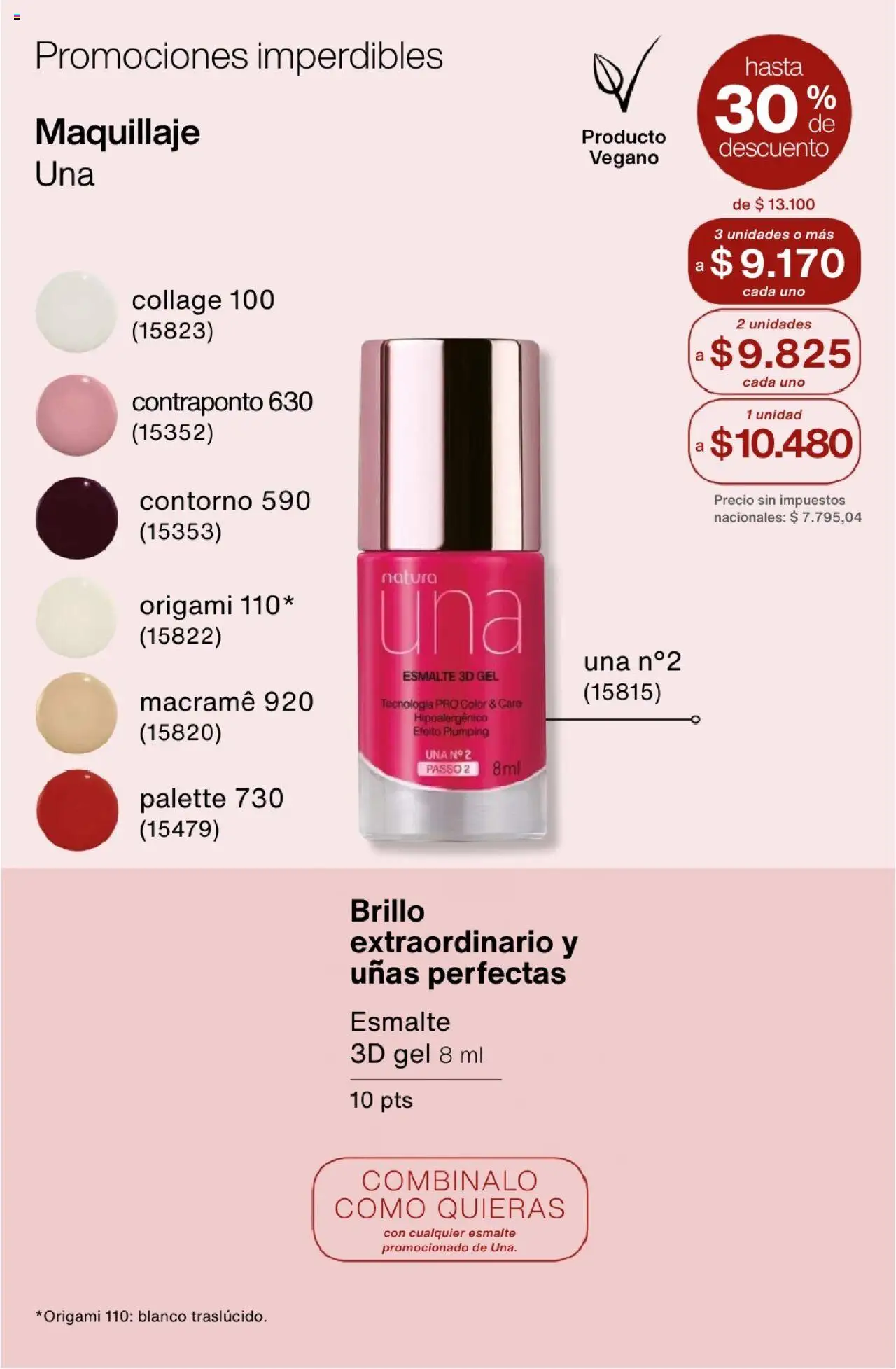 Natura - Catálogo Ciclo 15 │ válido desde el 01.10.2025 | Página: 25 | Productos: Maquillaje, Contorno, Brillo