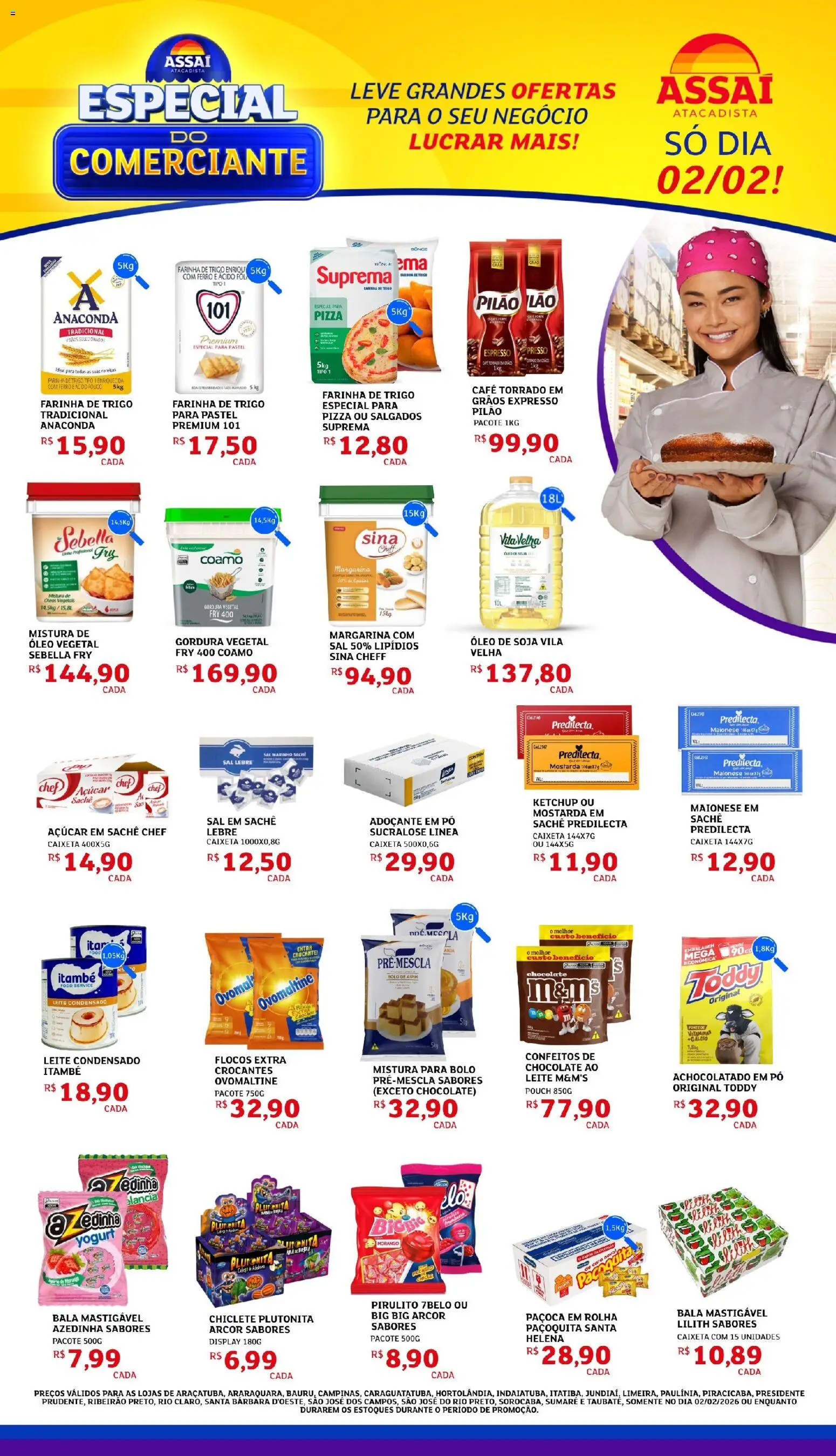 Assaí Atacadista Folheto - válido de 02.02.2026 | Página: 1