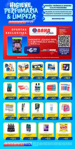 Bahamas Mix - Ofertas Higiene e Limpeza - Pré-Visualização do folheto da loja Bahamas Mix, válido de 25.08.2025
